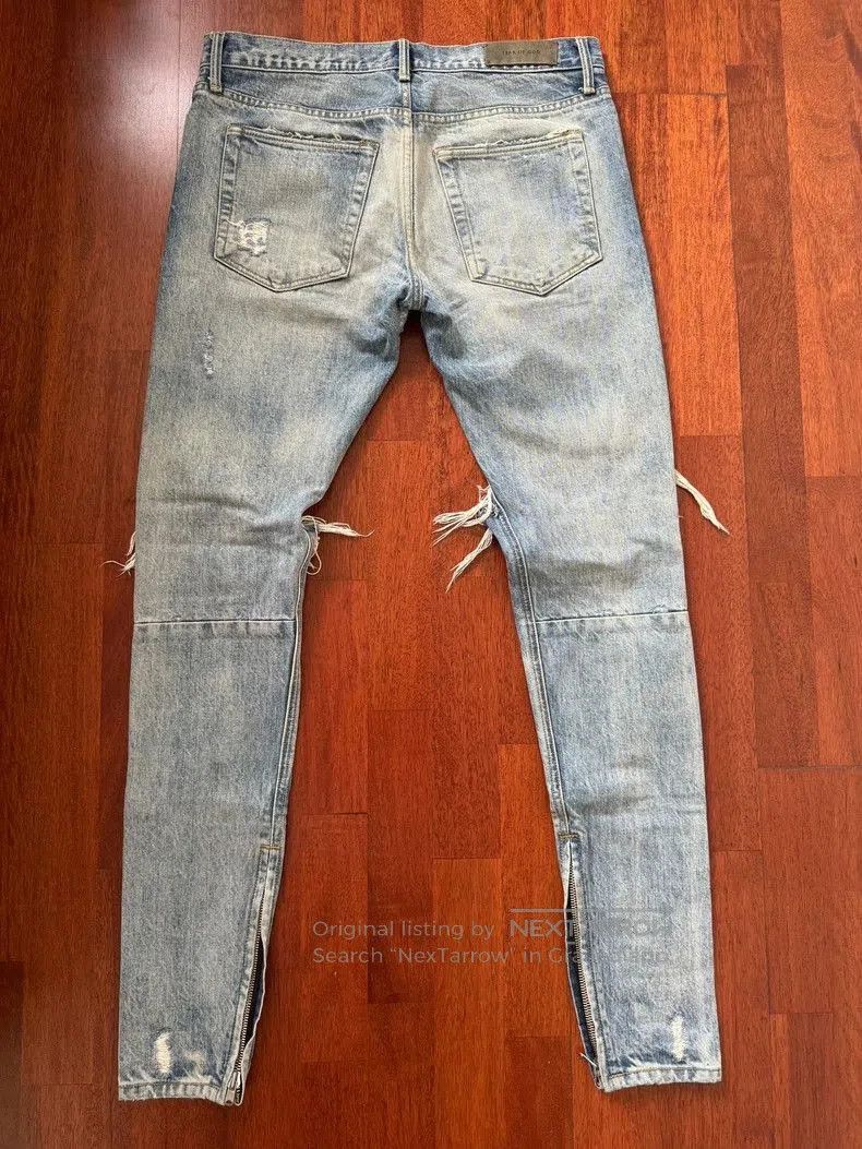 Fear of God Fear of God x Maxfield Limited Blue Jeans 2nd. Size US 32 / EU 48 - 3 Thumbnail