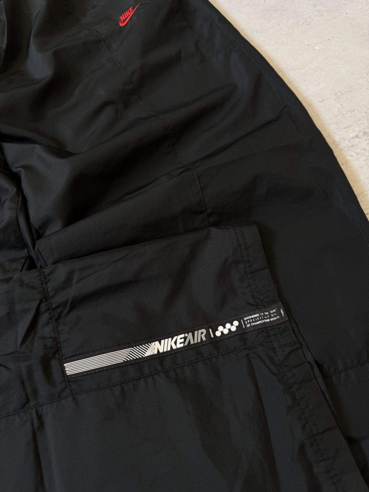 Nike × Vintage NIKE AIR NYLON VINTAGE OVERSIZE BAGGY FIT PANTS SWEATPANTS Size US 34 / EU 50 - 5 Thumbnail