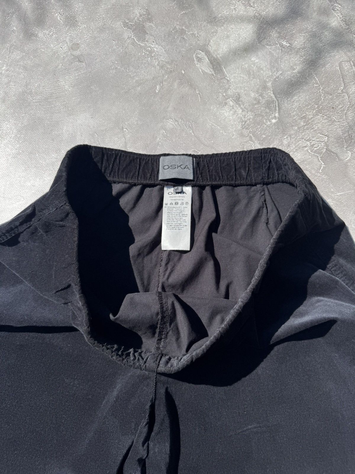 OSKA OSKA Corduroy Black Baggy Pants Size 4 Size 36" / US 14 / IT 50 - 7 Thumbnail