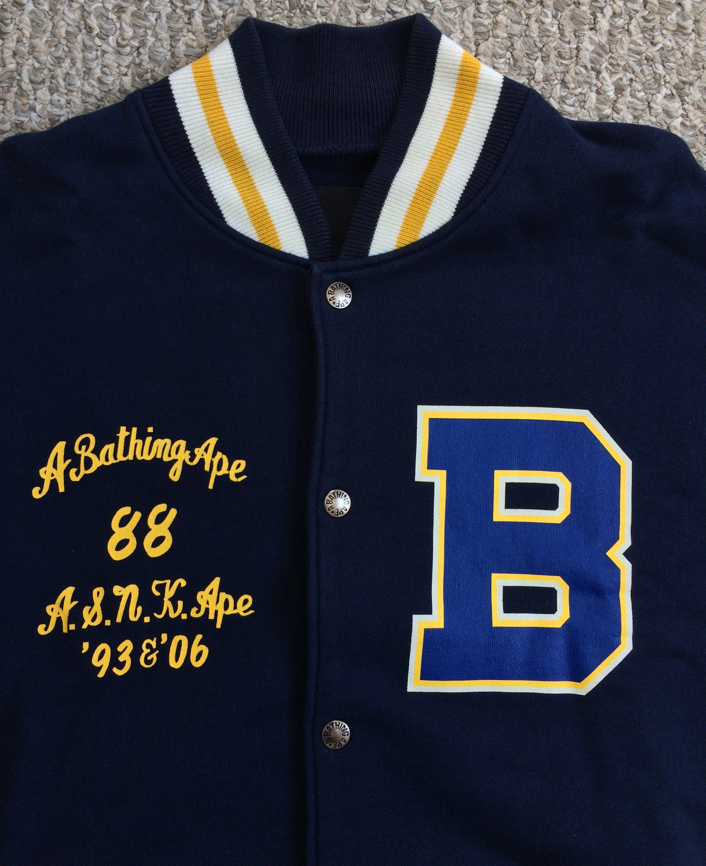 Bape F/W 2006 Bape ASNKA Varsity Jacket Size US L / EU 52-54 / 3 - 2 Thumbnail