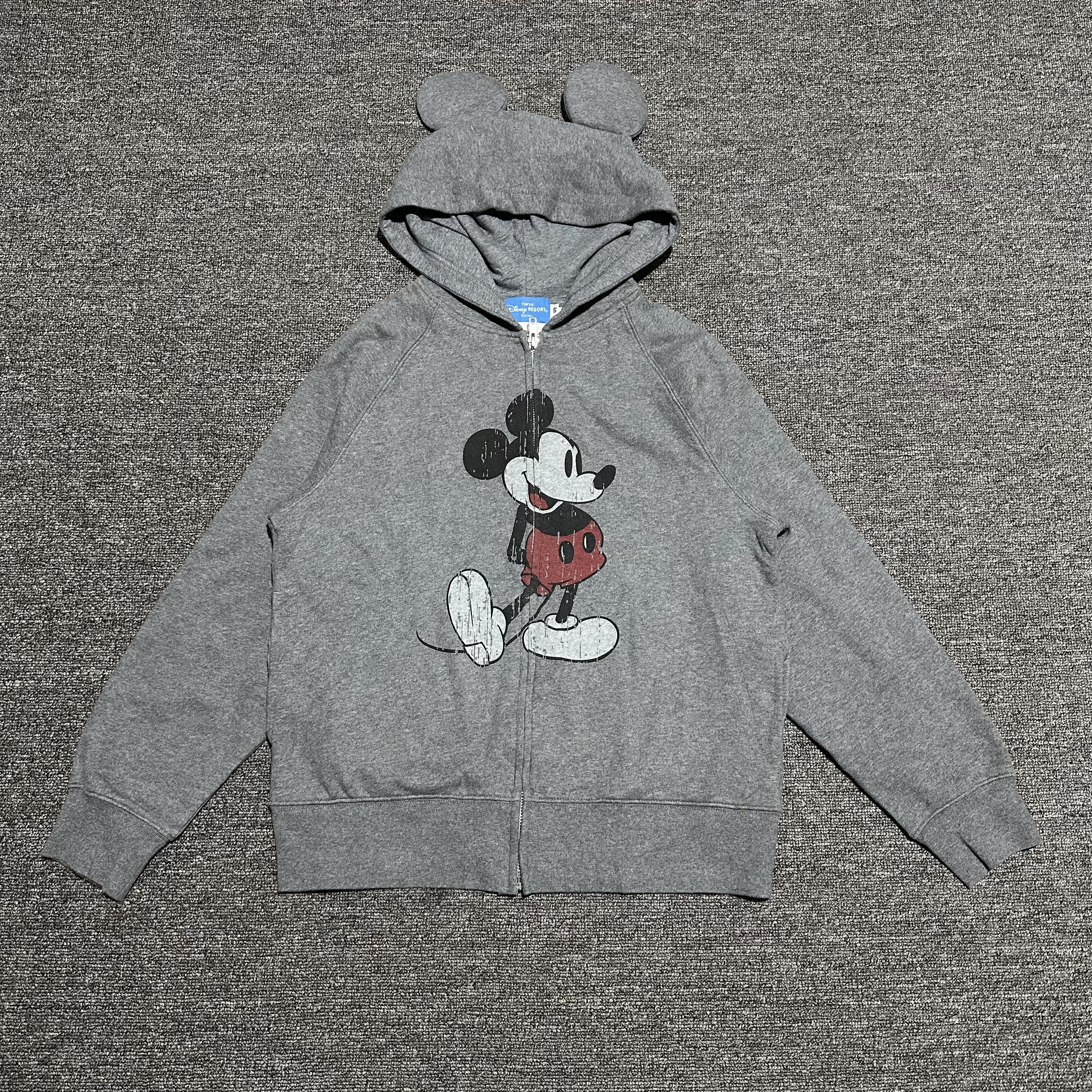 Disney × Mickey Mouse Tokyo Disney Resort Mickey Ears Hoodie Size US S / EU 44-46 / 1 - 1 Thumbnail