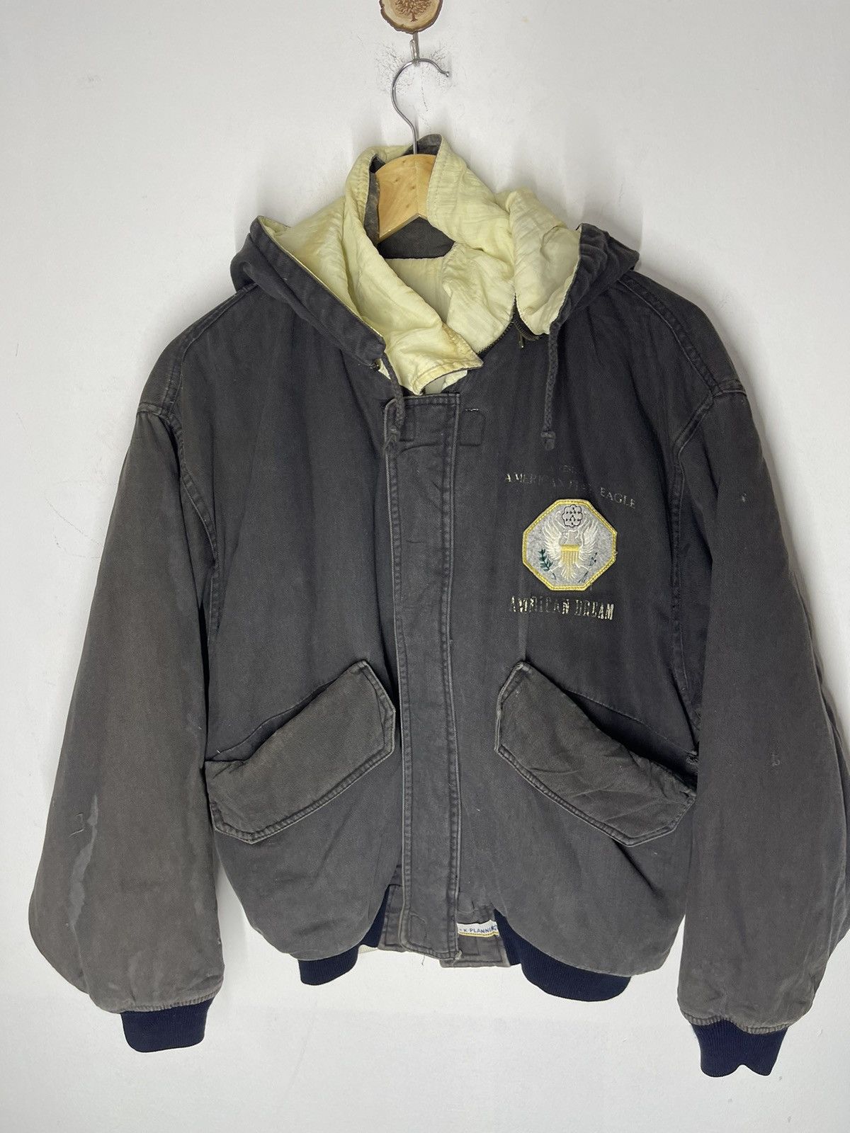 Vintage VINTAGE VARSITY COTTON AMERICAN DREAM STREETWEAR Size US L / EU 52-54 / 3 - 3 Thumbnail