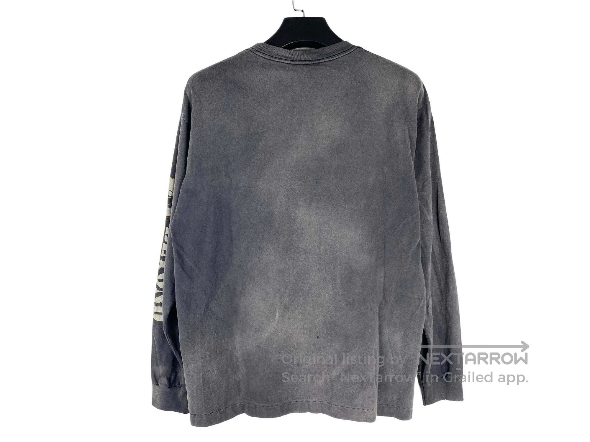 Saint Laurent Paris Saint Laurent Paris Target-centered print, distressed long Size US S / EU 44-46 / 1 - 2 Thumbnail