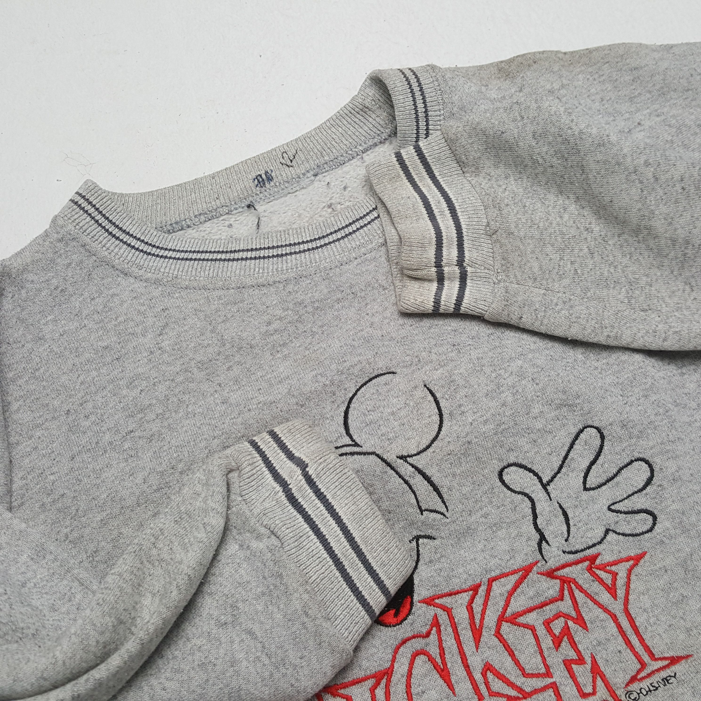 Disney × Mickey Mouse × Vintage MICKEY MOUSE DISNEY Cartoon Character Sweatshirt Size US XL / EU 56 / 4 - 7 Thumbnail