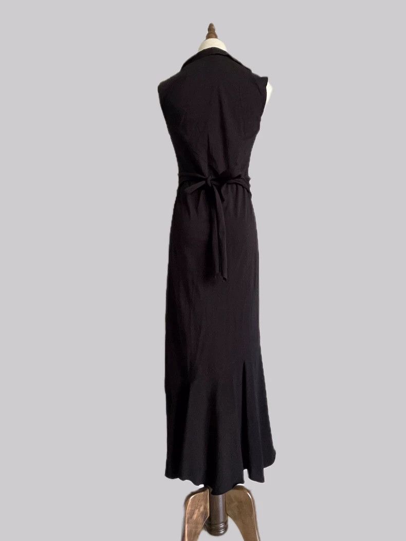 Issey Miyake Issey Miyake size:2 Black mainline dress Size S / US 4 / IT 40 - 2 Thumbnail