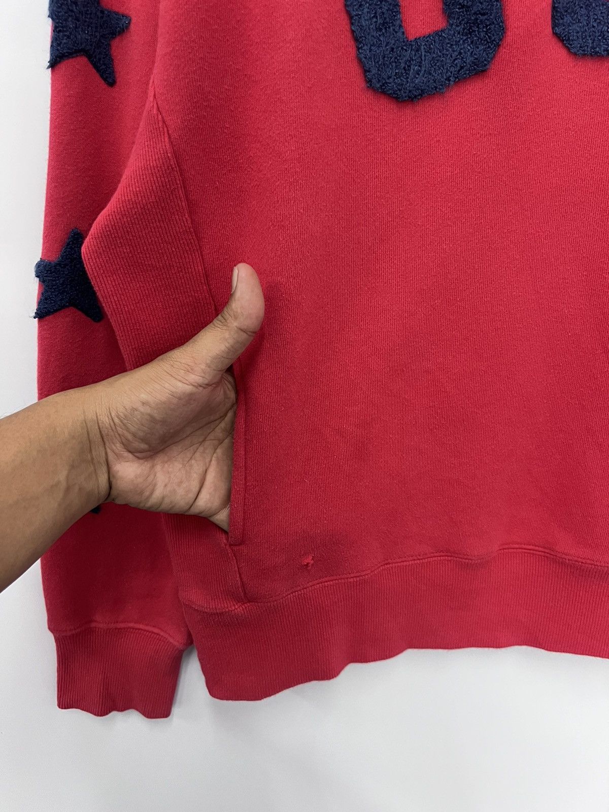 Japanese Brand 🔥 Anti Ballistic USA logo Roundneck Sweatshirt - M Size US L / EU 52-54 / 3 - 7 Thumbnail