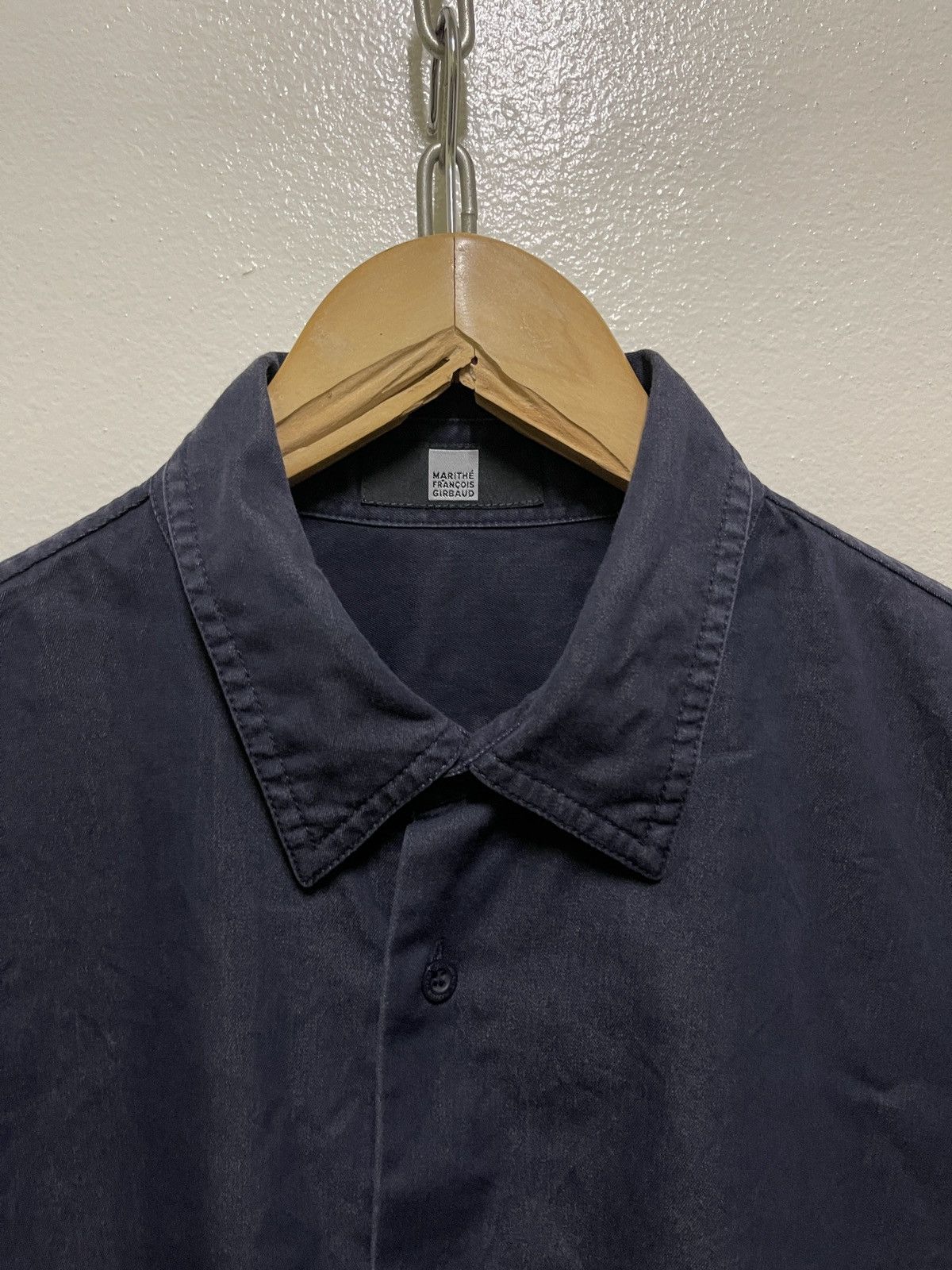 Marithe + Francois Girbaud × Vintage MFG Denim Button Shirt Long Sleeve Size US L / EU 52-54 / 3 - 9 Thumbnail