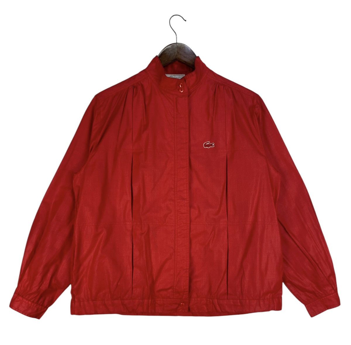 Lacoste Vintage Lacoste Alligator Red Jacket Size US M / EU 48-50 / 2 - 2 Thumbnail