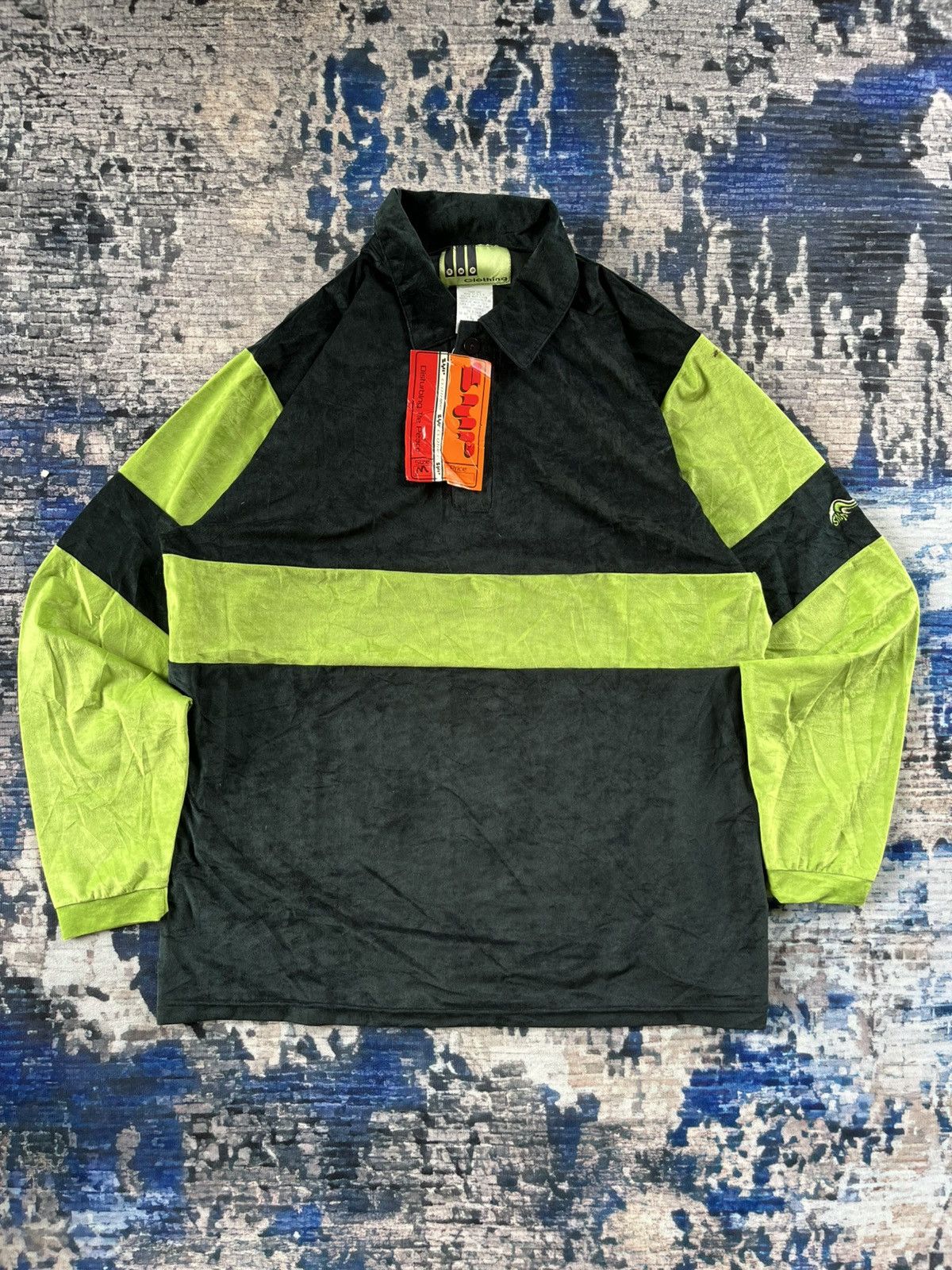 🔥DEADSTOCK S.M.P Clothing Long Sleeve Shirts 90s USA