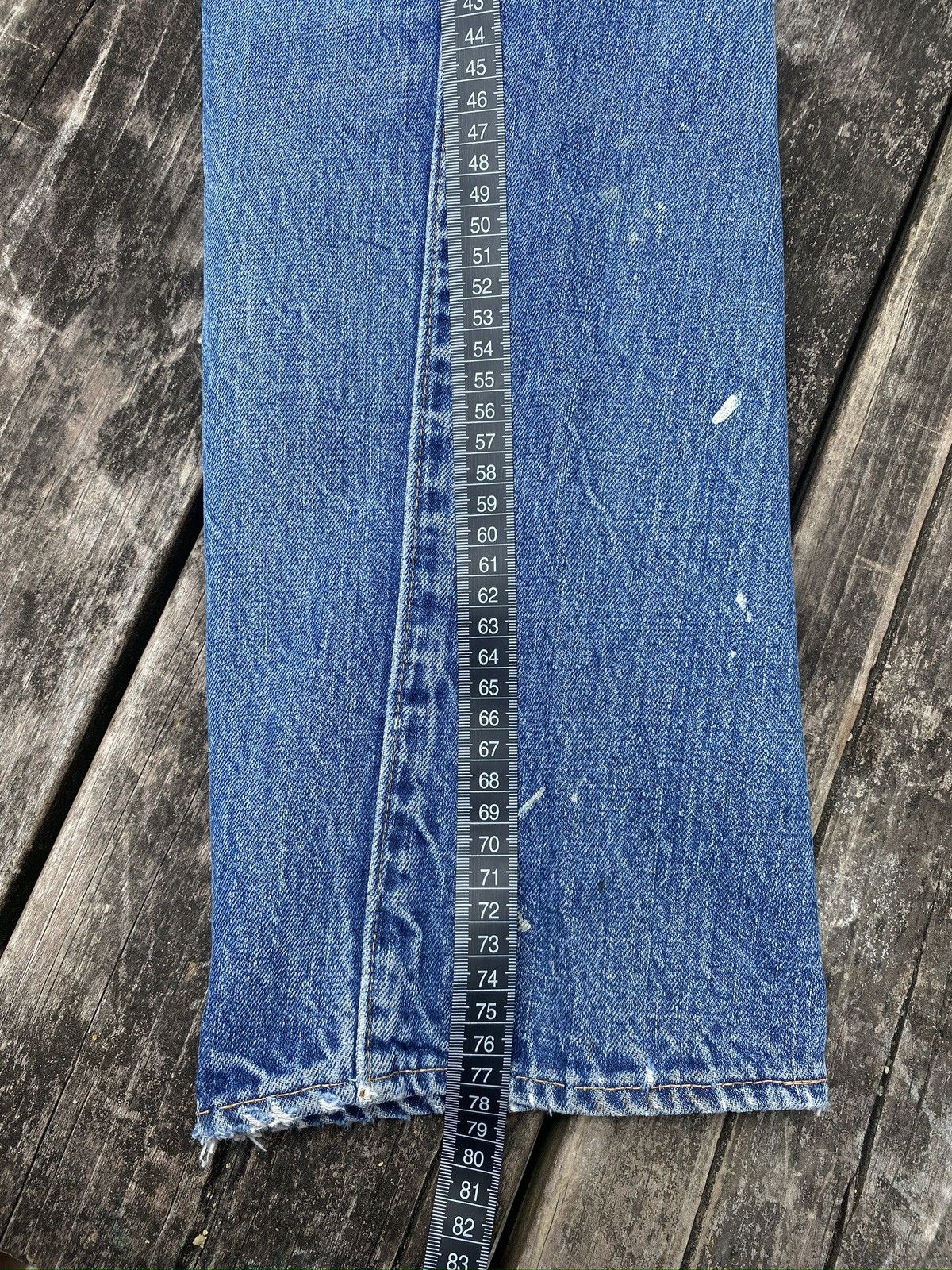 Levi's Vintage 1969 Levis Big E 501xx Selvedge Jeans USA 30 x 30 Size US 30 / EU 46 - 19 Thumbnail