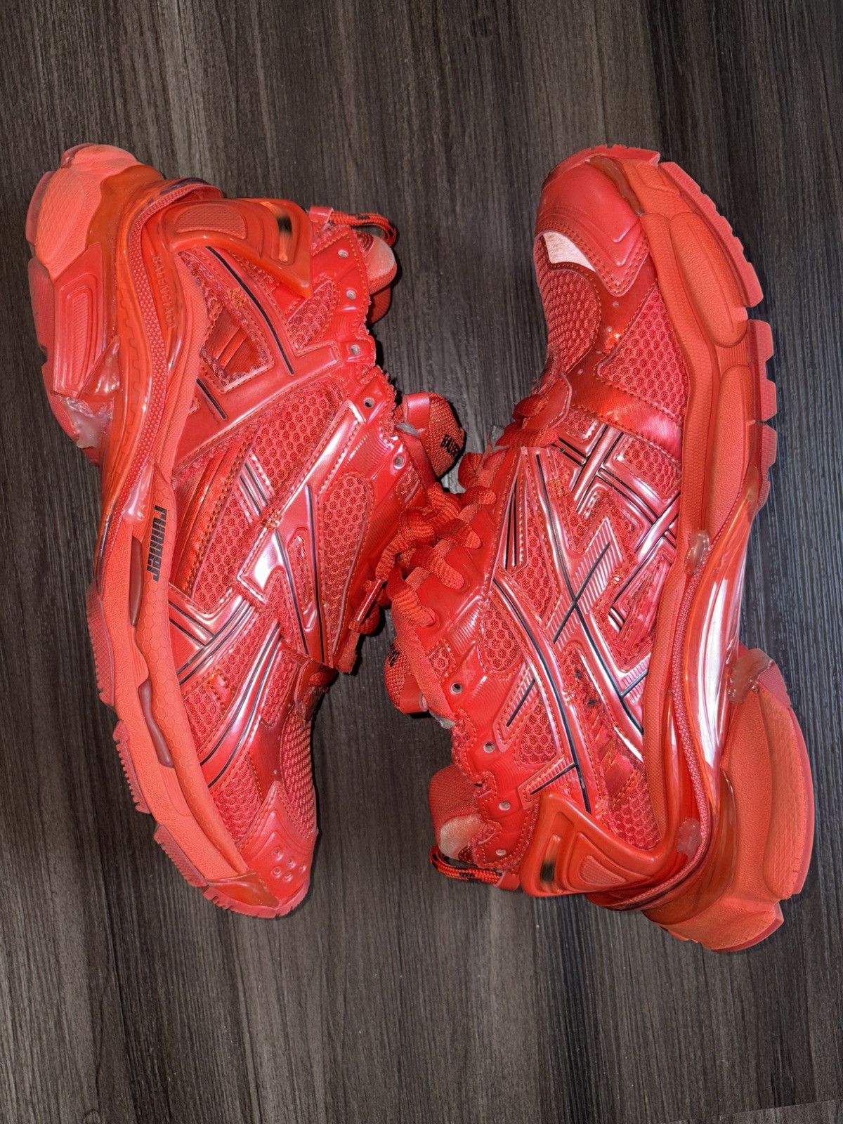 Balenciaga Balenciaga Runner Red Size US 11 / EU 44 - 1 Thumbnail