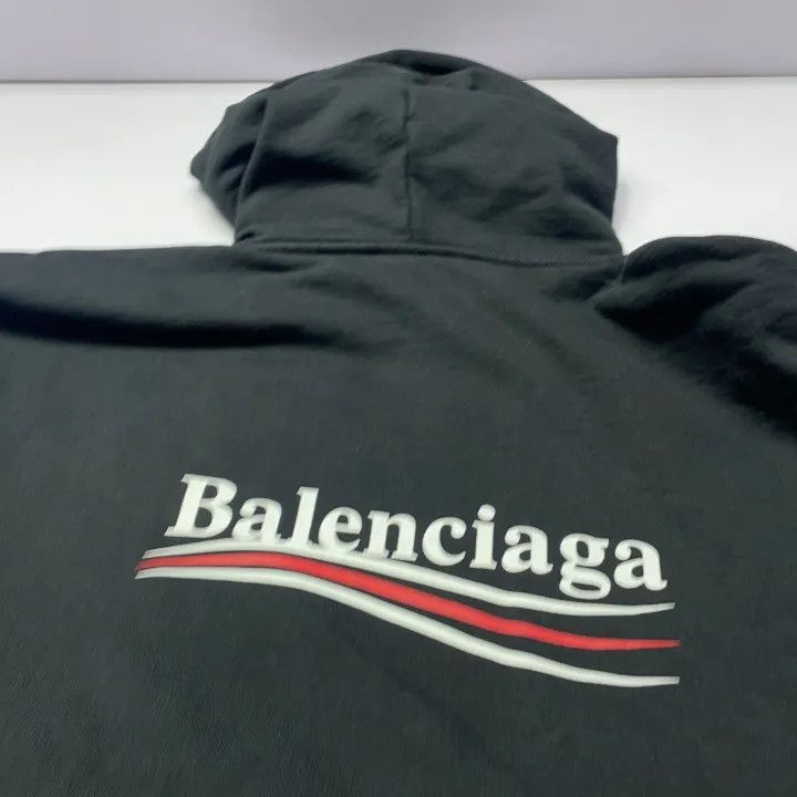 Balenciaga Balenciaga Balenciaga Black Hooded Sweatshirt -2507 Size US S / EU 44-46 / 1 - 6 Thumbnail
