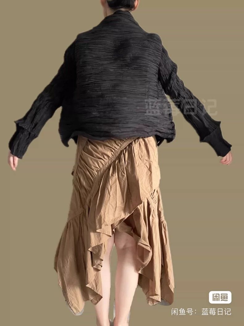 Issey Miyake Issey Miyake size:2 Brown main line metal aurora jacket Size M / US 6-8 / IT 42-44 - 8 Thumbnail