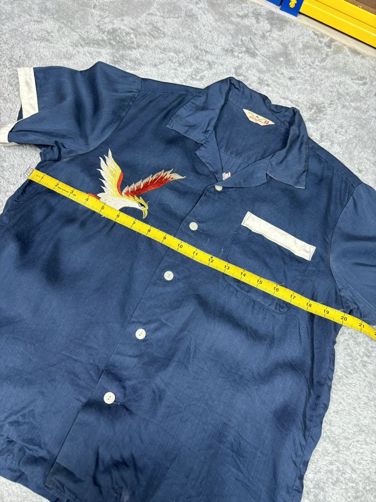 Sugar Cane Vintage Sukajan Bowling Shirt Size US M / EU 48-50 / 2 - 12 Thumbnail