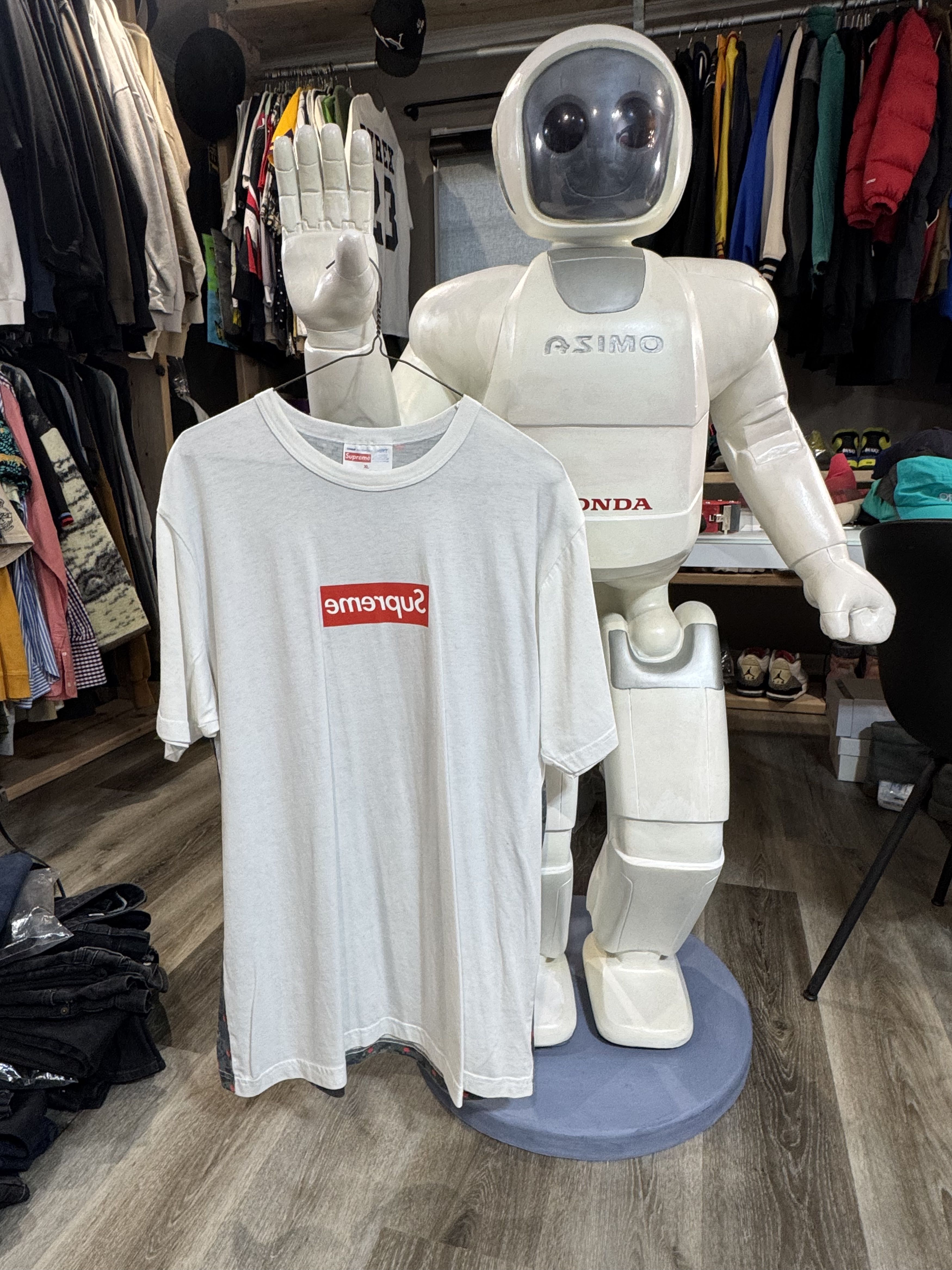Comme des Garcons SHIRT × Nike × Supreme Supreme x Comme des Garçons SHIRT Mirror Inverted Box Logo Size US XL / EU 56 / 4 - 5 Thumbnail