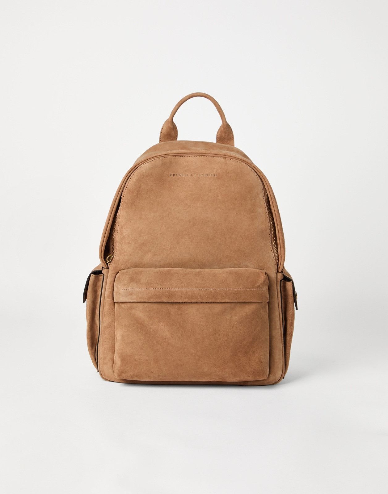 Brunello Cucinelli o1la1rc1a0326 Size: OS / Backpack in Brown Size ONE SIZE - 1 Thumbnail