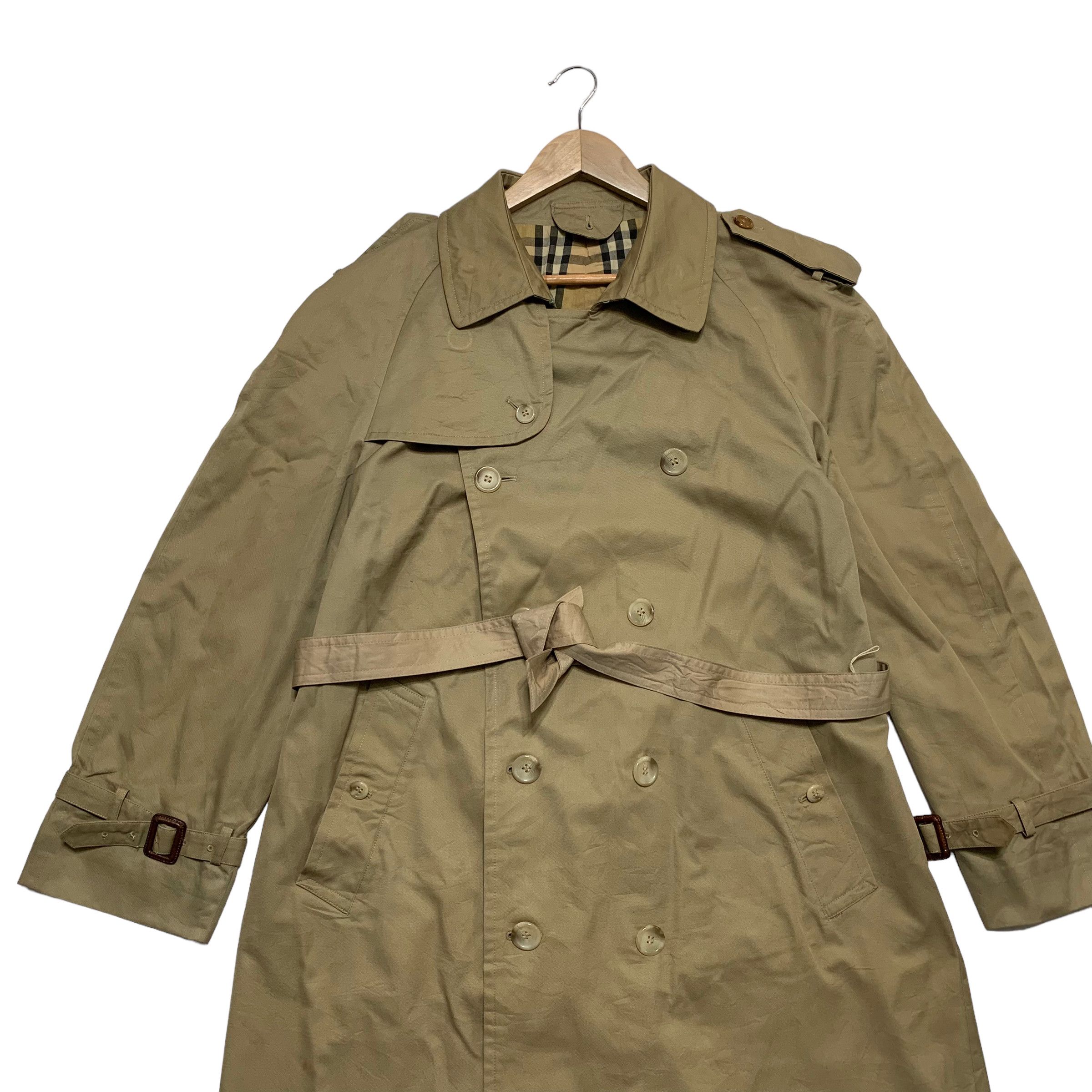 Burberry Burberrys Double Breast Nova Check Trench Coat Size US S / EU 44-46 / 1 - 6 Thumbnail