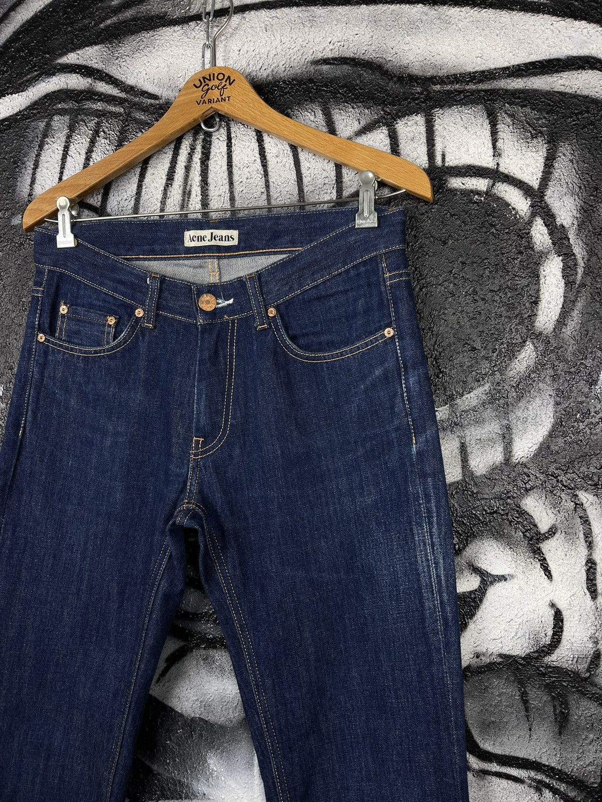 Acne Studios × Designer Acne Jeans Mic Another Raw Jeans Men’s Size 30/32 Size US 30 / EU 46 - 7 Thumbnail