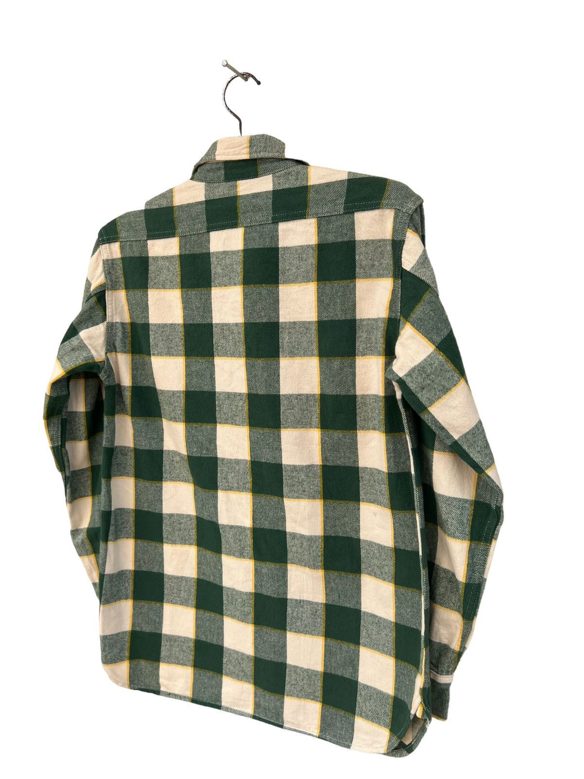 Japanese Brand Masterpiece Brand Japan Checked Gusset Flannel Work Shirt Size US M / EU 48-50 / 2 - 19 Thumbnail