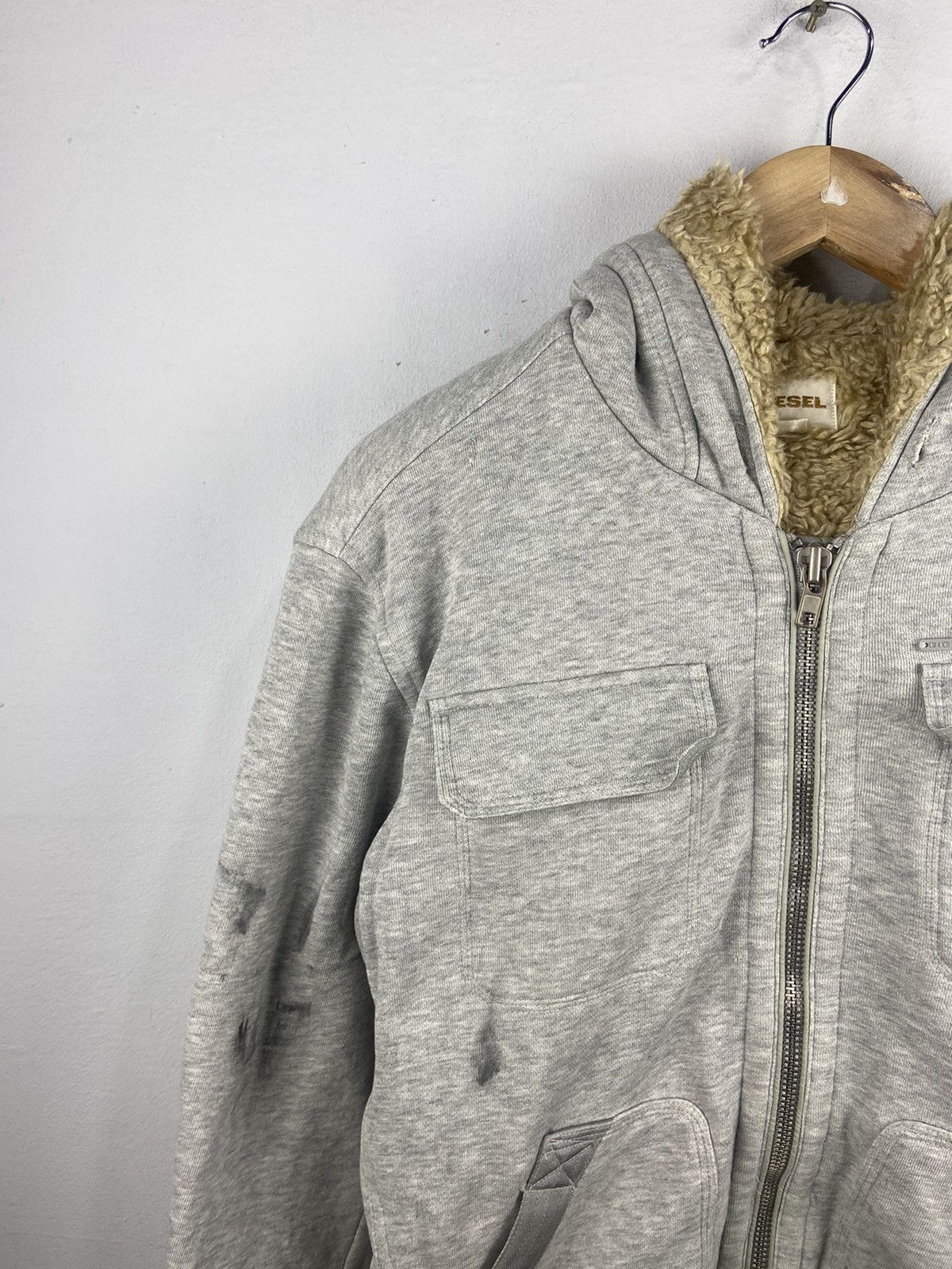Diesel × Le Grande Bleu (L.G.B.) Diesel Sweater Fleece Hoodie Size US M / EU 48-50 / 2 - 3 Thumbnail