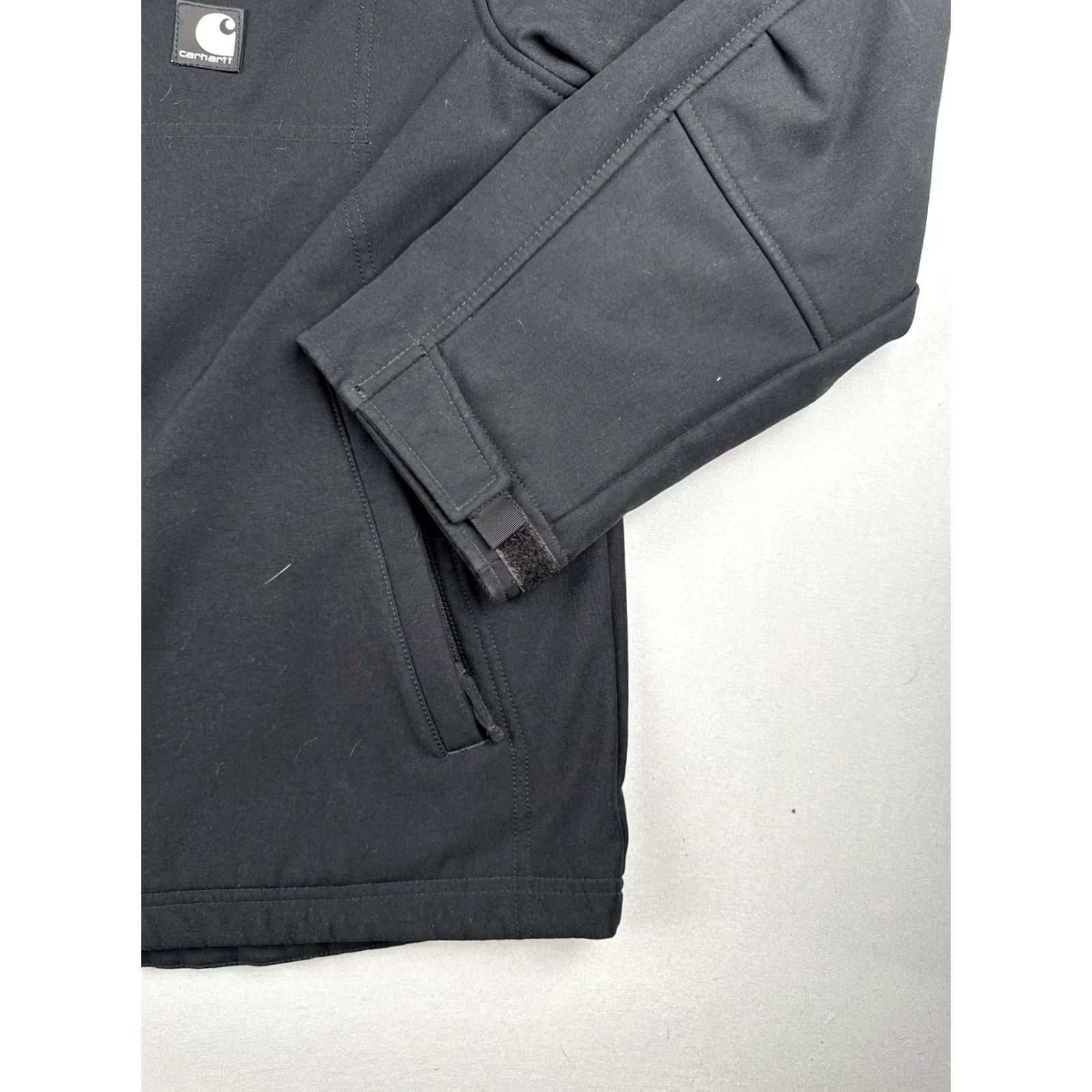 Carhartt Carhartt J176 Soft Shell Jacket Black Workwear Full Zip Men’s Large Size US L / EU 52-54 / 3 - 5 Thumbnail