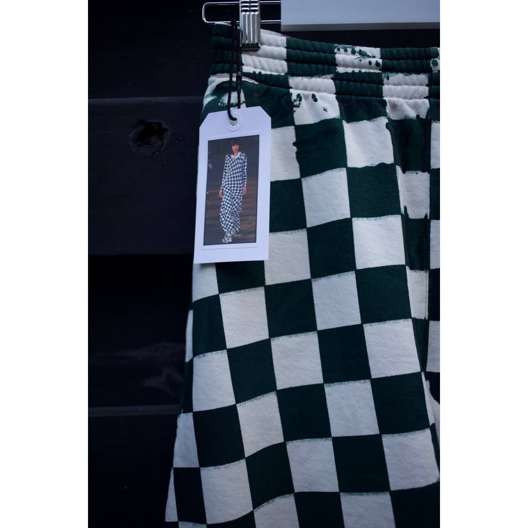 MM6 Maison Margiela Checkered Long Shorts