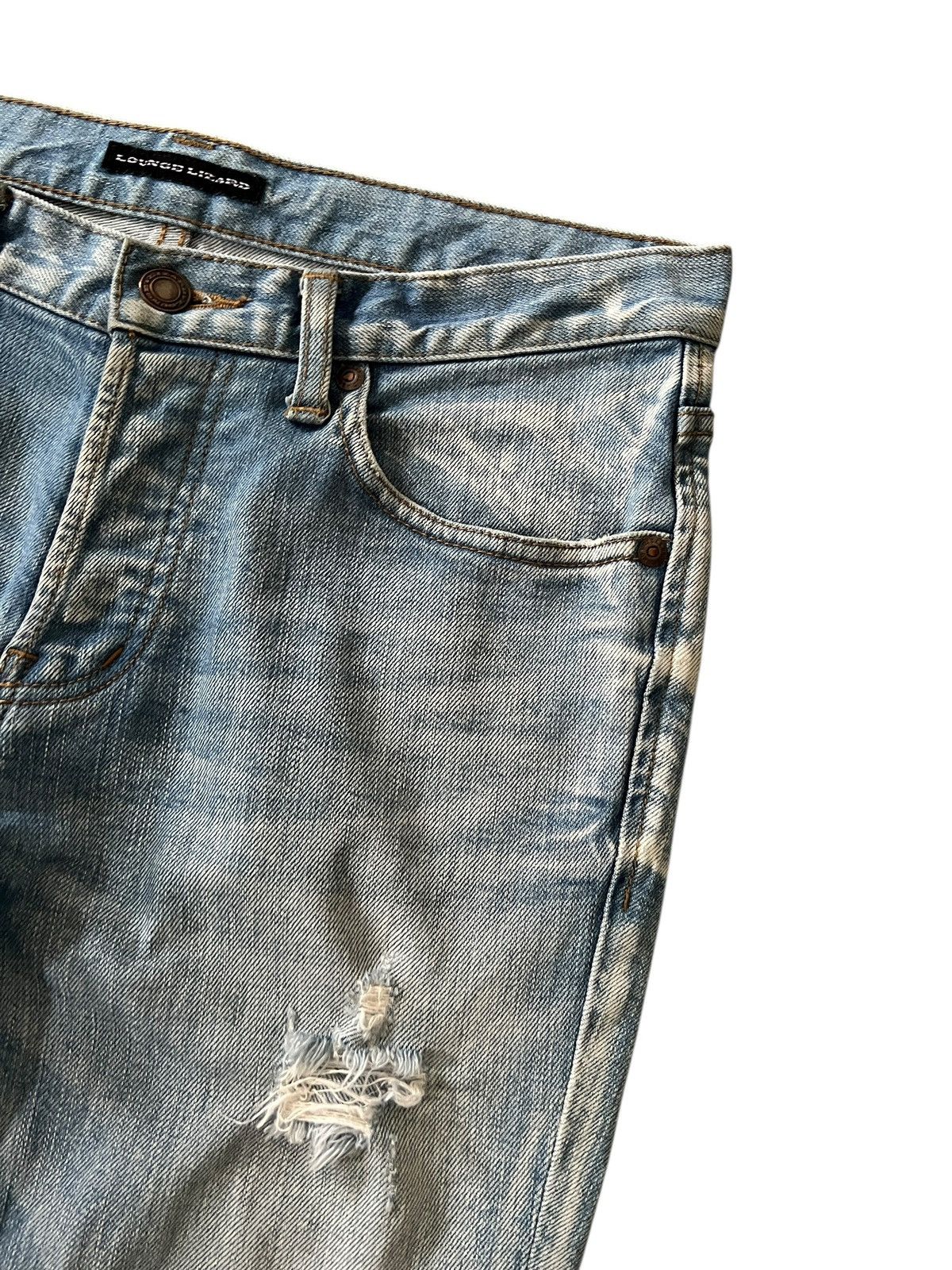Lounge Lizard Lounge Lizard Distressed Skinny Jeans Size US 31 - 6 Thumbnail