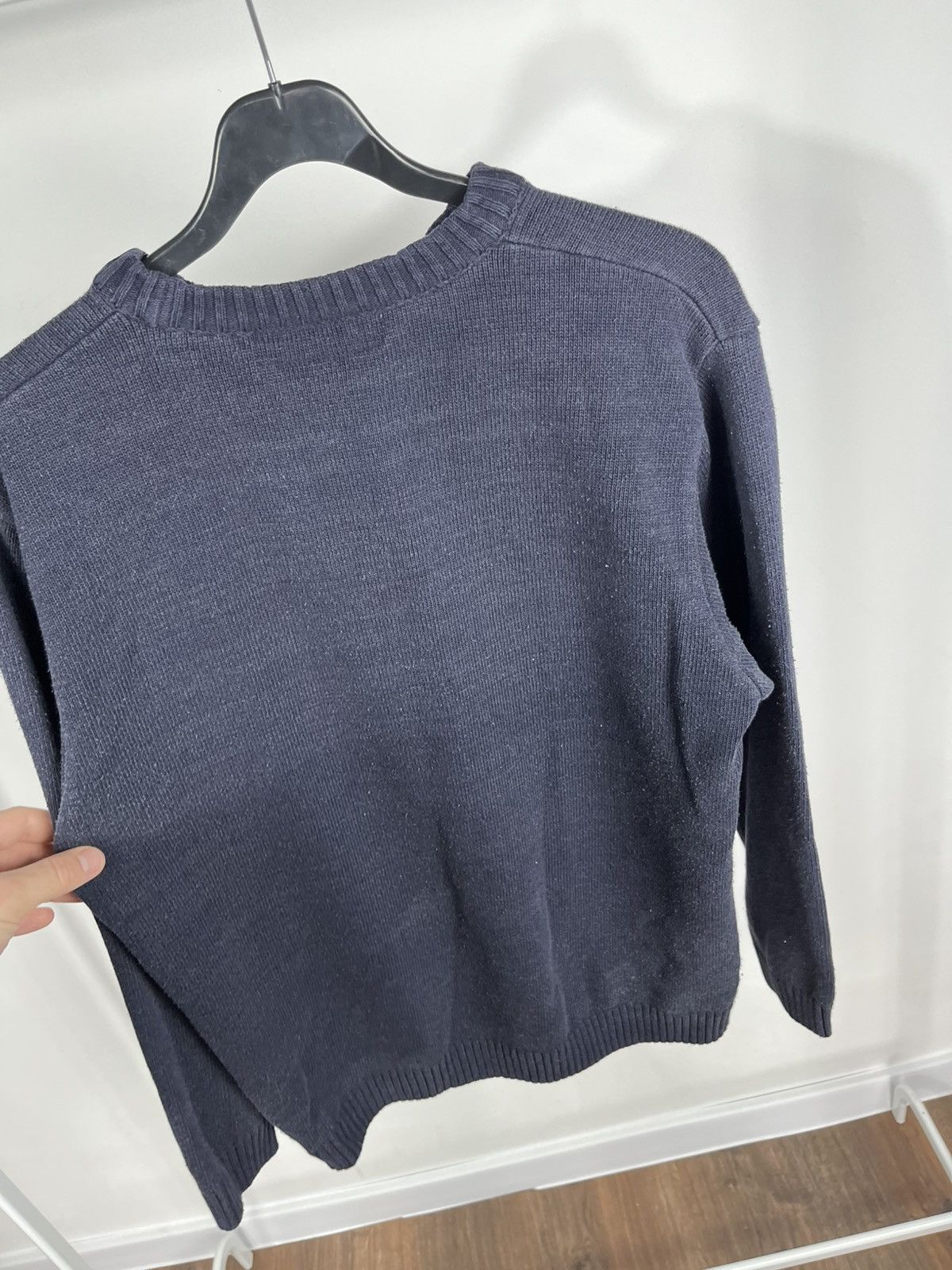 Lambretta Lambretta Union Jack Logo Knit Sweater Navy Mod Scooter M Size US M / EU 48-50 / 2 - 14 Thumbnail