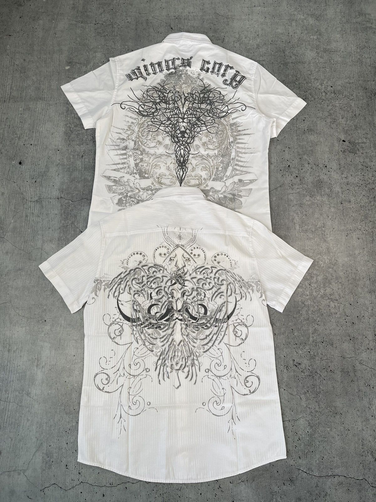 Y2K Japanese 🇯🇵 x2 C-Brand Avant Garde Shirt Streetwear Hype
