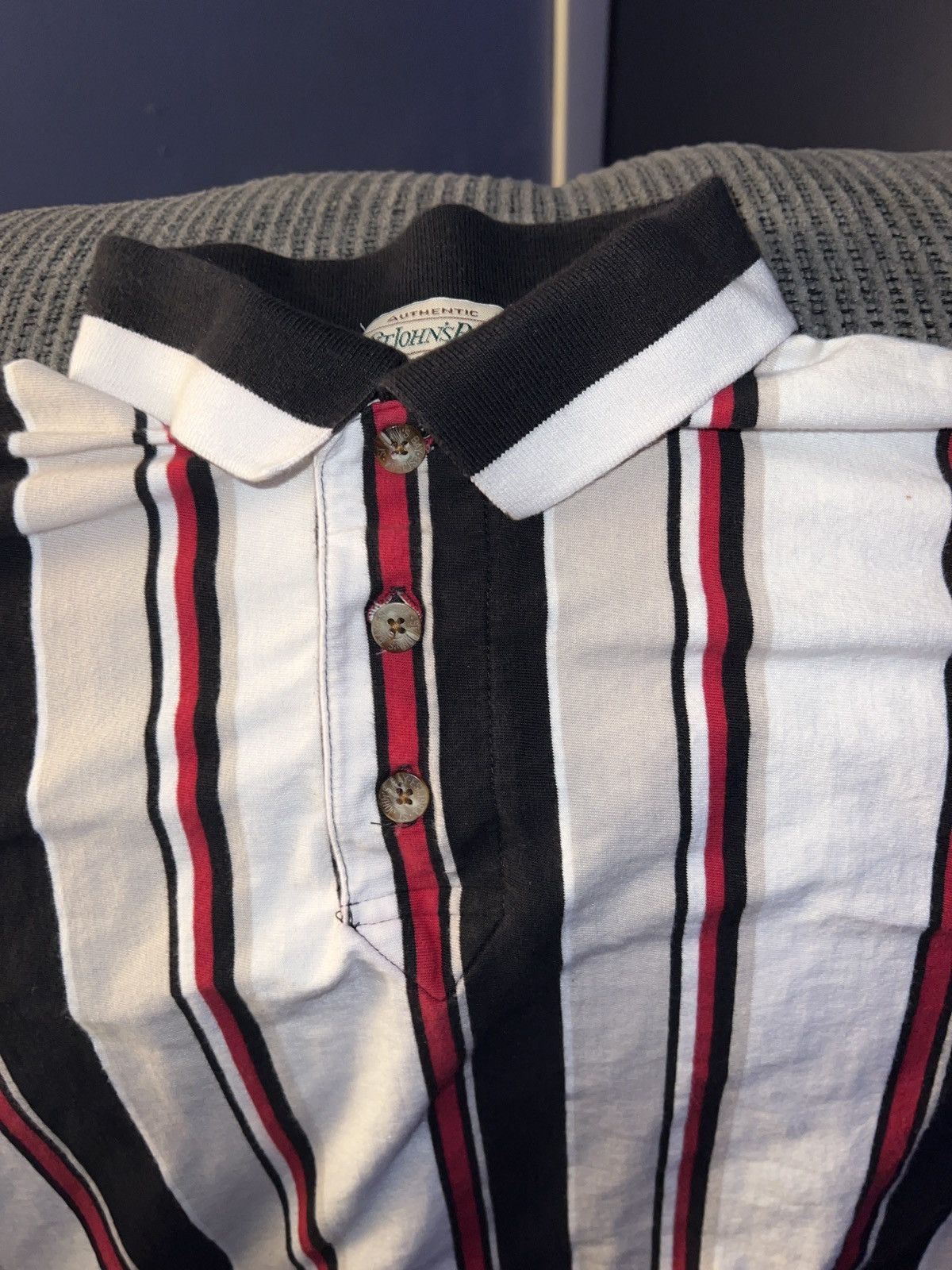 St. Johns Bay St. John’s Bay Authentic Striped Polo Size US XL / EU 56 / 4 - 2 Thumbnail