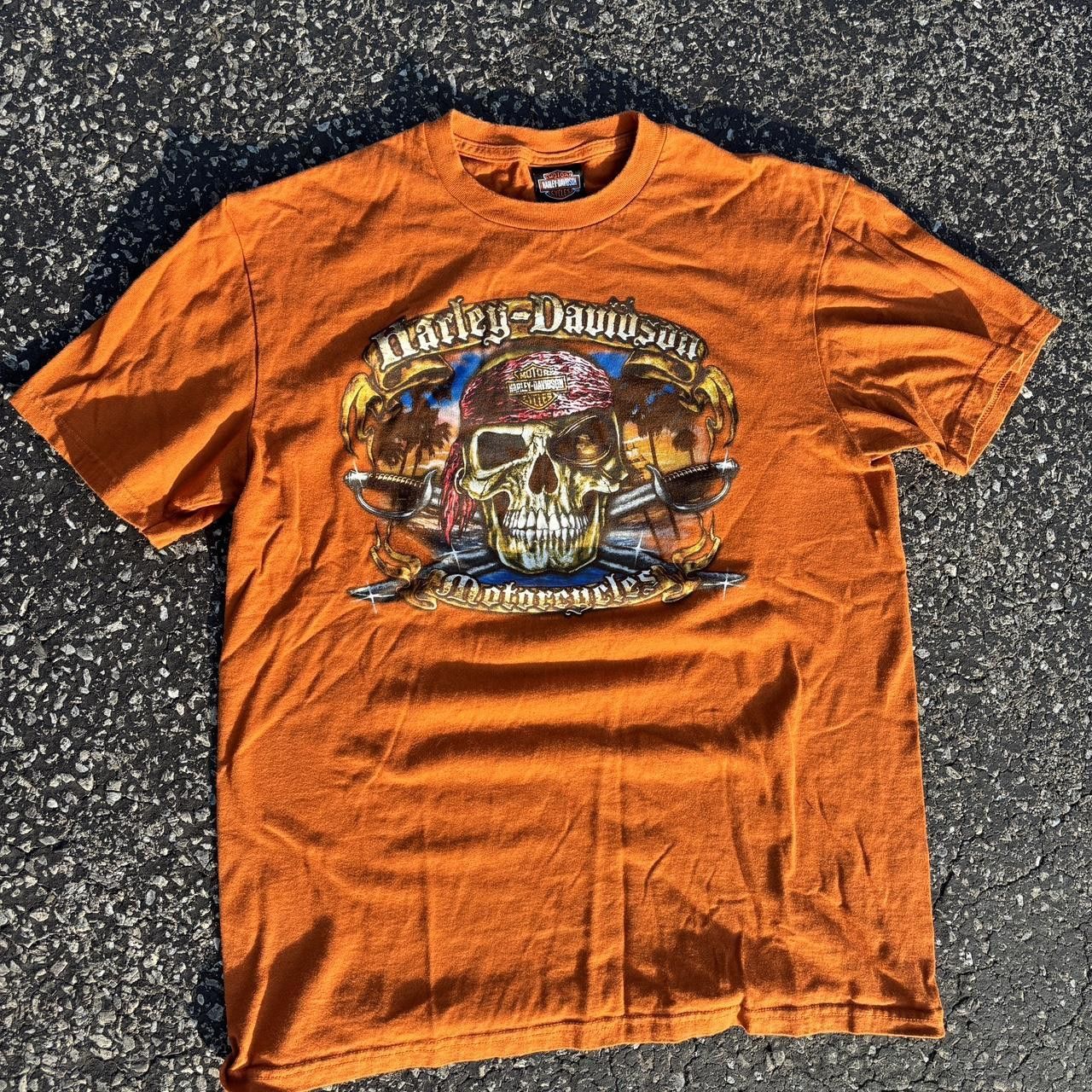 Harley Davidson Vintage Orlando Florida Harley Davidson T Size US L / EU 52-54 / 3 - 2 Thumbnail
