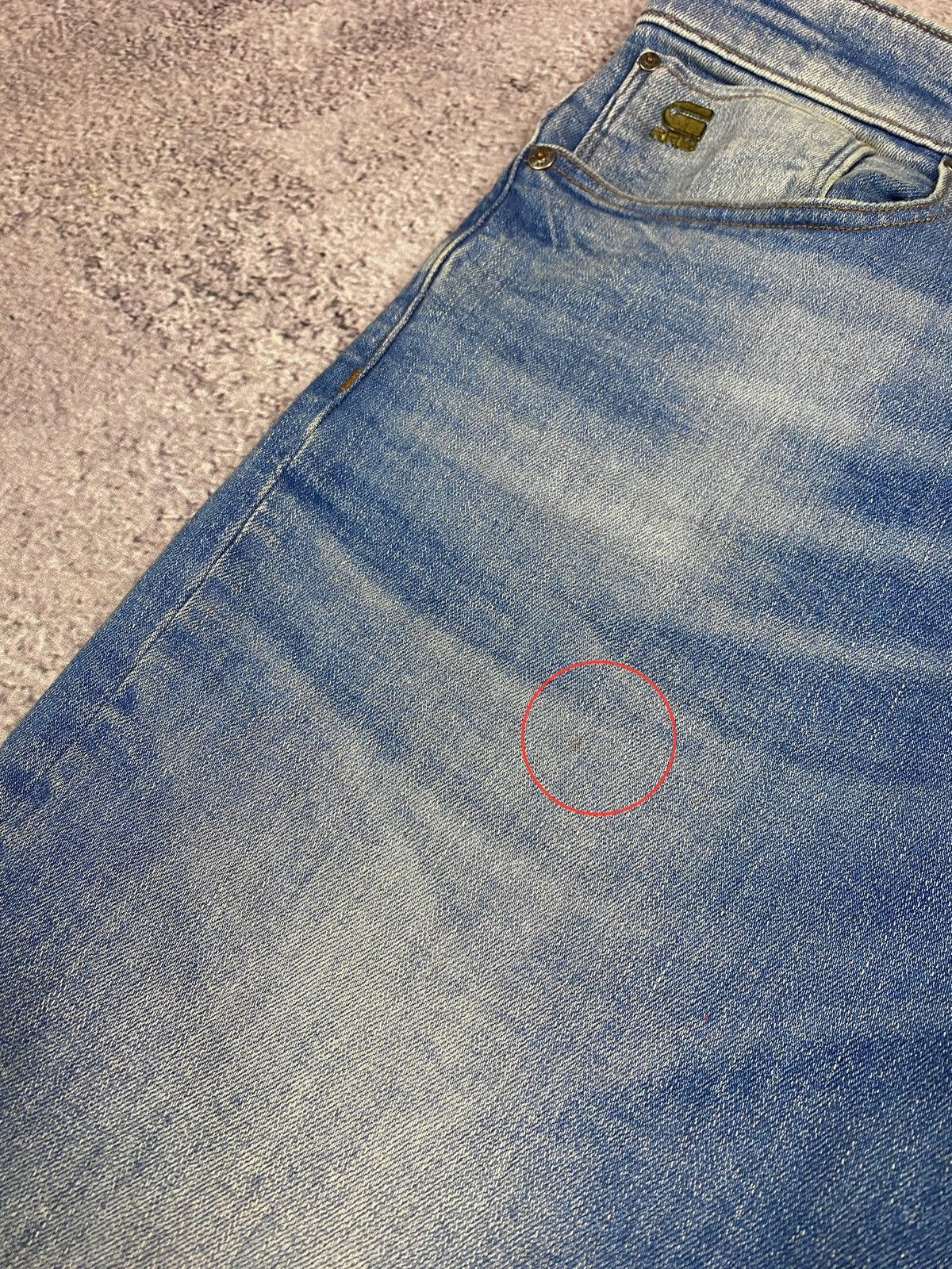 G-Star G-Star Raw Arc 3D Slim Blue Jeans Size US 31 - 6 Thumbnail