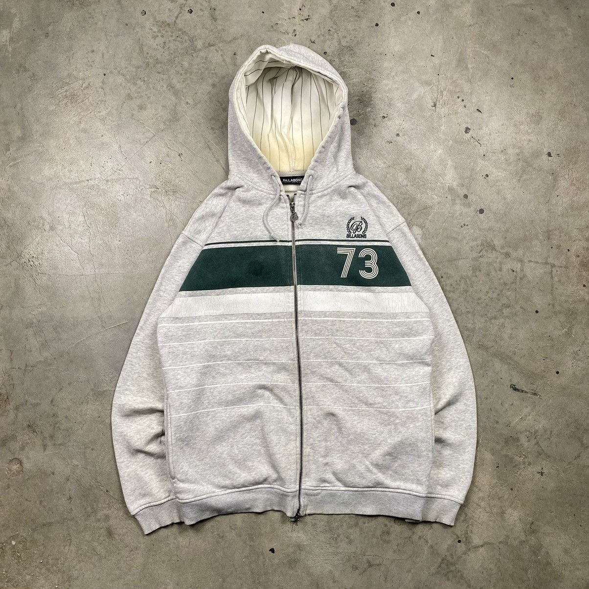 Billabong × Vintage y2k Billabong 73 Surf Zipped Up Size US L / EU 52-54 / 3 - 1 Thumbnail