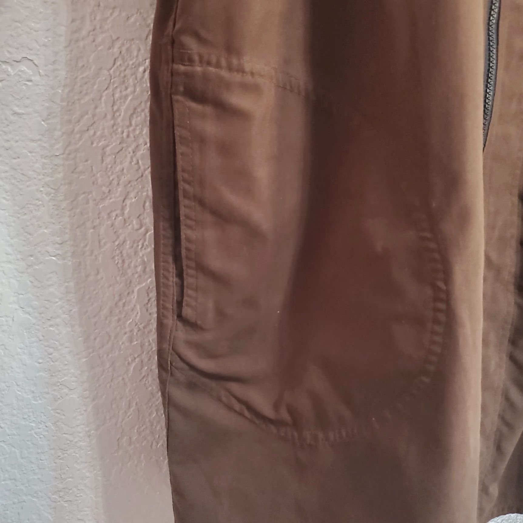 Vintage VINTAGE Sackables Reversible Jacket Women L Brown Animal Print Full Zip Lightweight Bohemian Lagenlook Fall Spring Relaxed Womens Jacket Size L / US 10 / IT 46 - 6 Thumbnail
