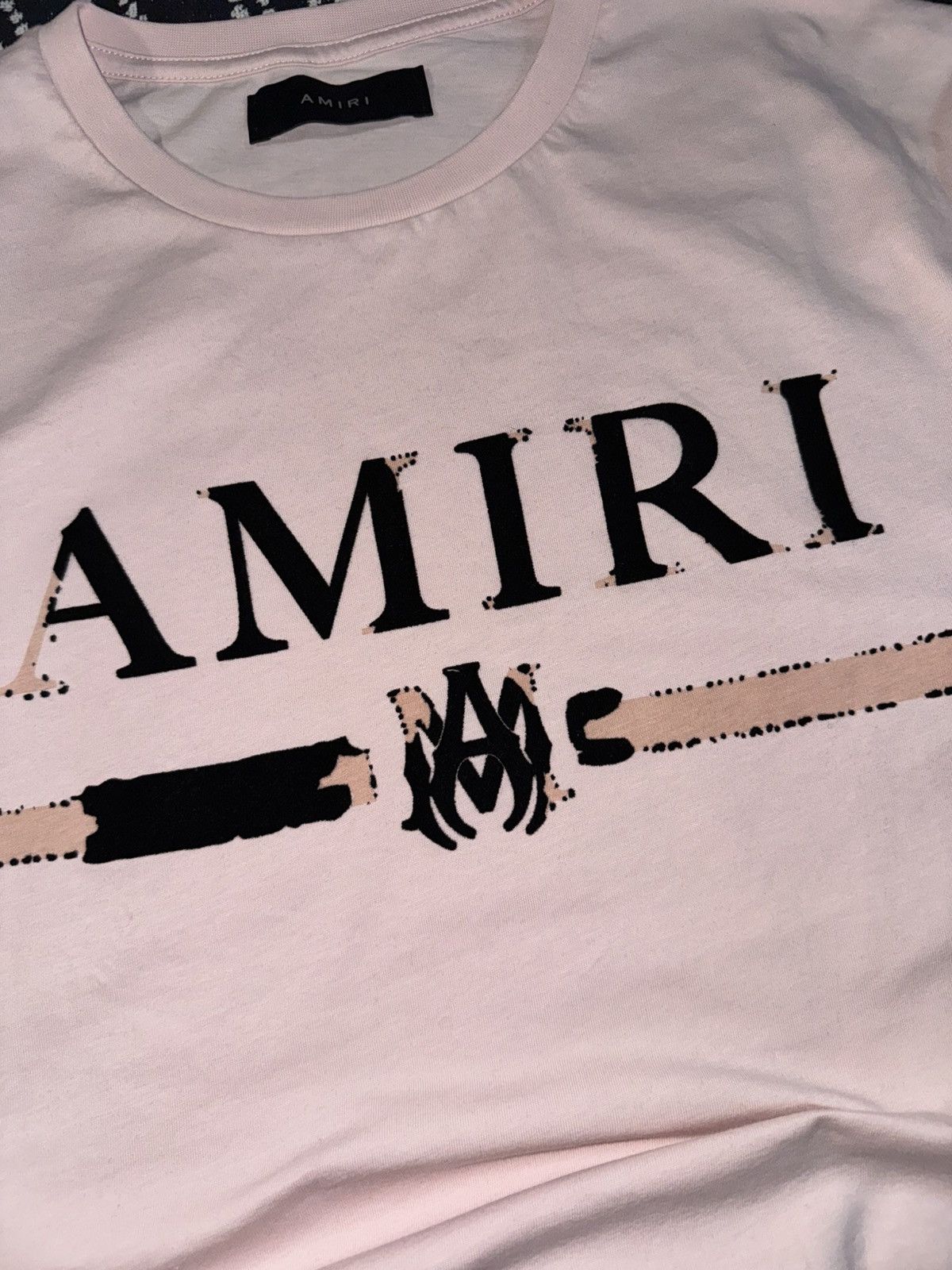 Amiri AMIRI BAR MA LOGO TEE Size US M / EU 48-50 / 2 - 4 Thumbnail