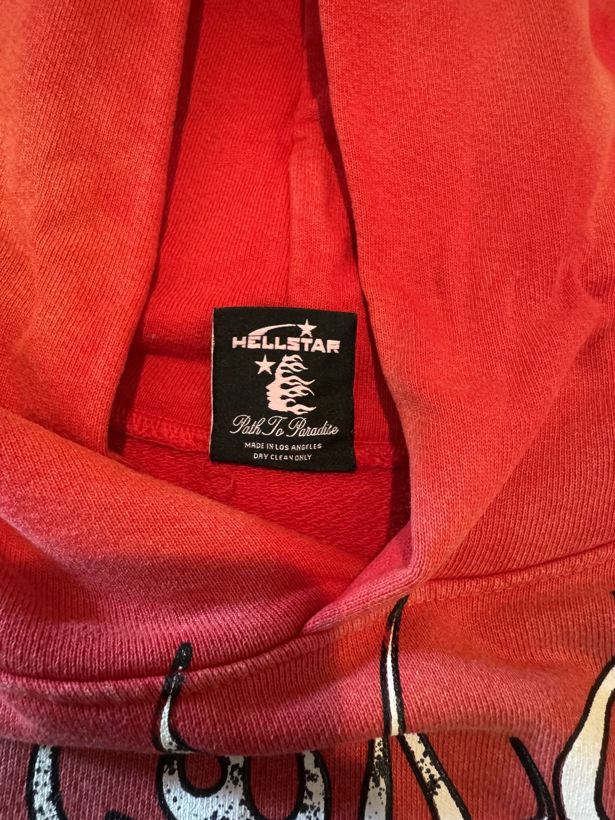 HELLSTAR Hellstar Records Hoodie Red Size US M / EU 48-50 / 2 - 8 Thumbnail