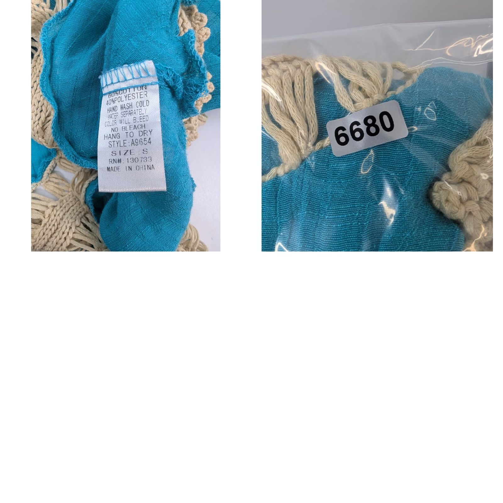 Vintage **UMGEE Turquoise Tunic Croquet Top Size Small** User: UMGEE Turquoise Tunic Croquet Top Size Small Size S / US 4 / IT 40 - 8 Thumbnail