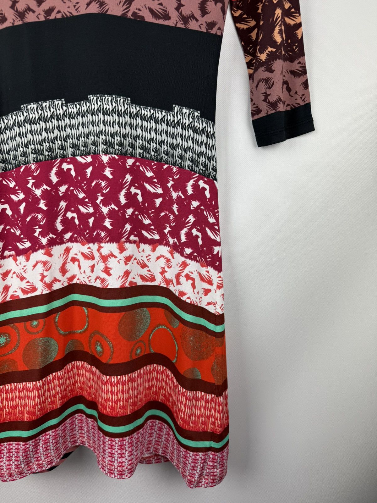 Designer Save The Queen Ladies Y2K Patterned Dress Size S Size S / US 4 / IT 40 - 21 Thumbnail