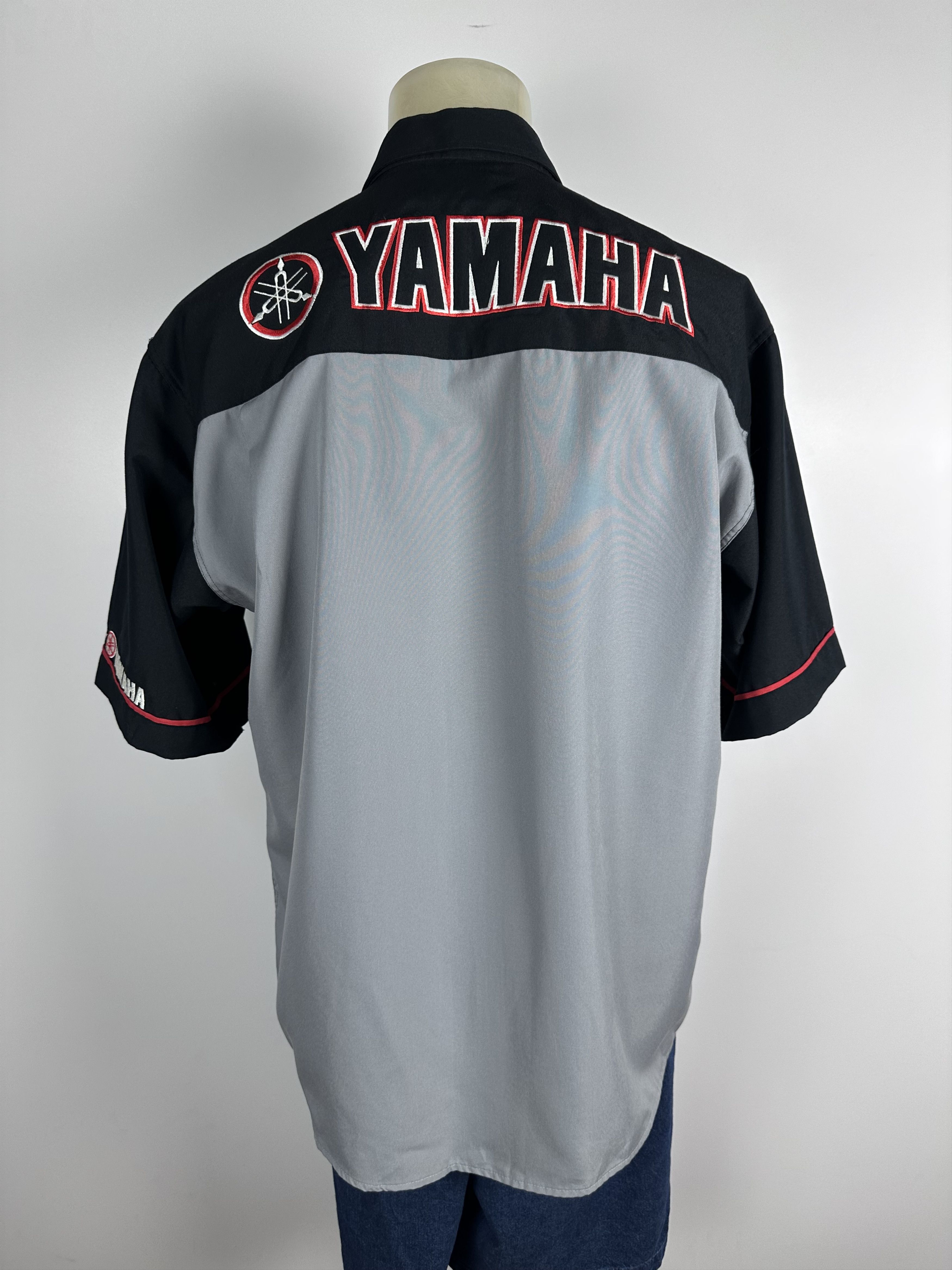 Yamaha Vintage Yamaha Team Virgin Button-Down Shirt Moto Racing Size US L / EU 52-54 / 3 - 7 Thumbnail