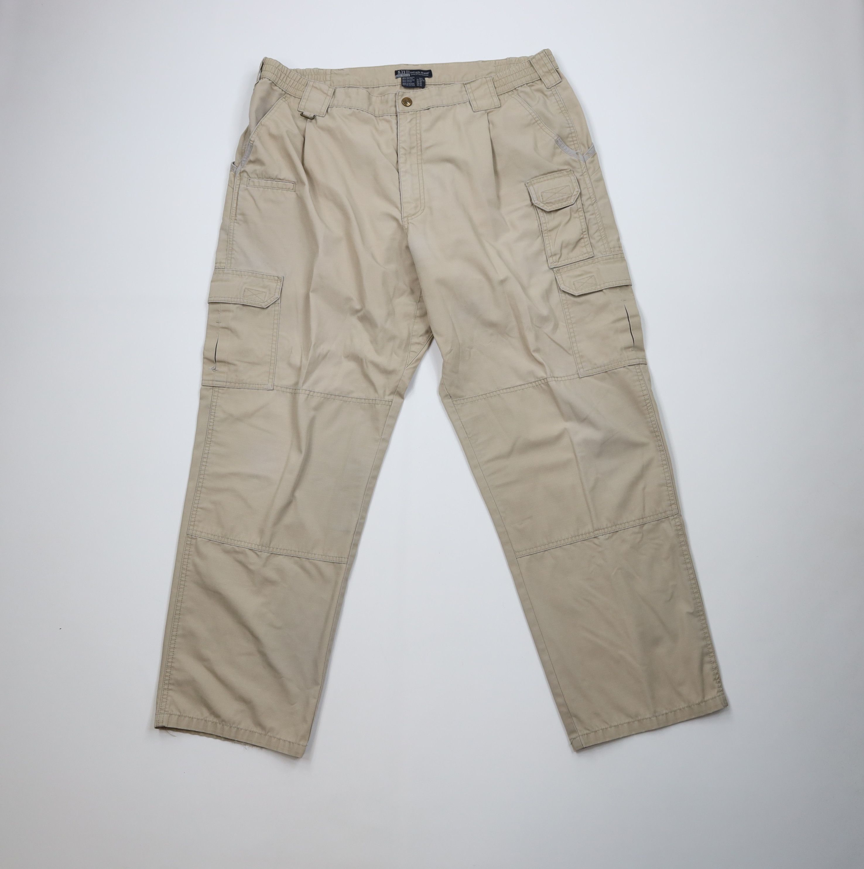 Vintage 5.11 Tactical Series Ripstop Uniform Cargo Pants Beige Size US 40 / EU 56 - 1 Thumbnail