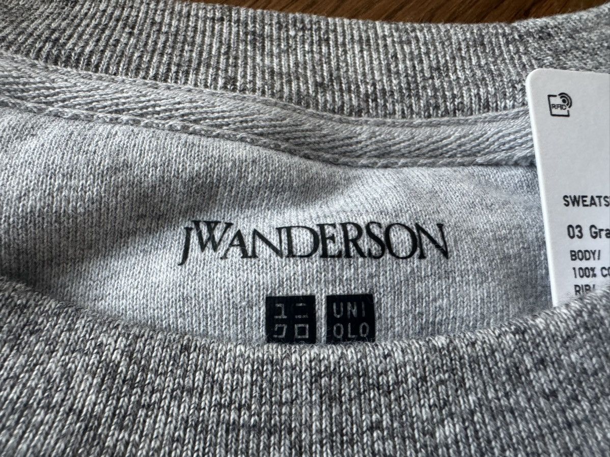 JW Anderson × Uniqlo Large JW Anderson Sweatshirt Gray Coat of Arms Crest Shirt Size US L / EU 52-54 / 3 - 18 Thumbnail