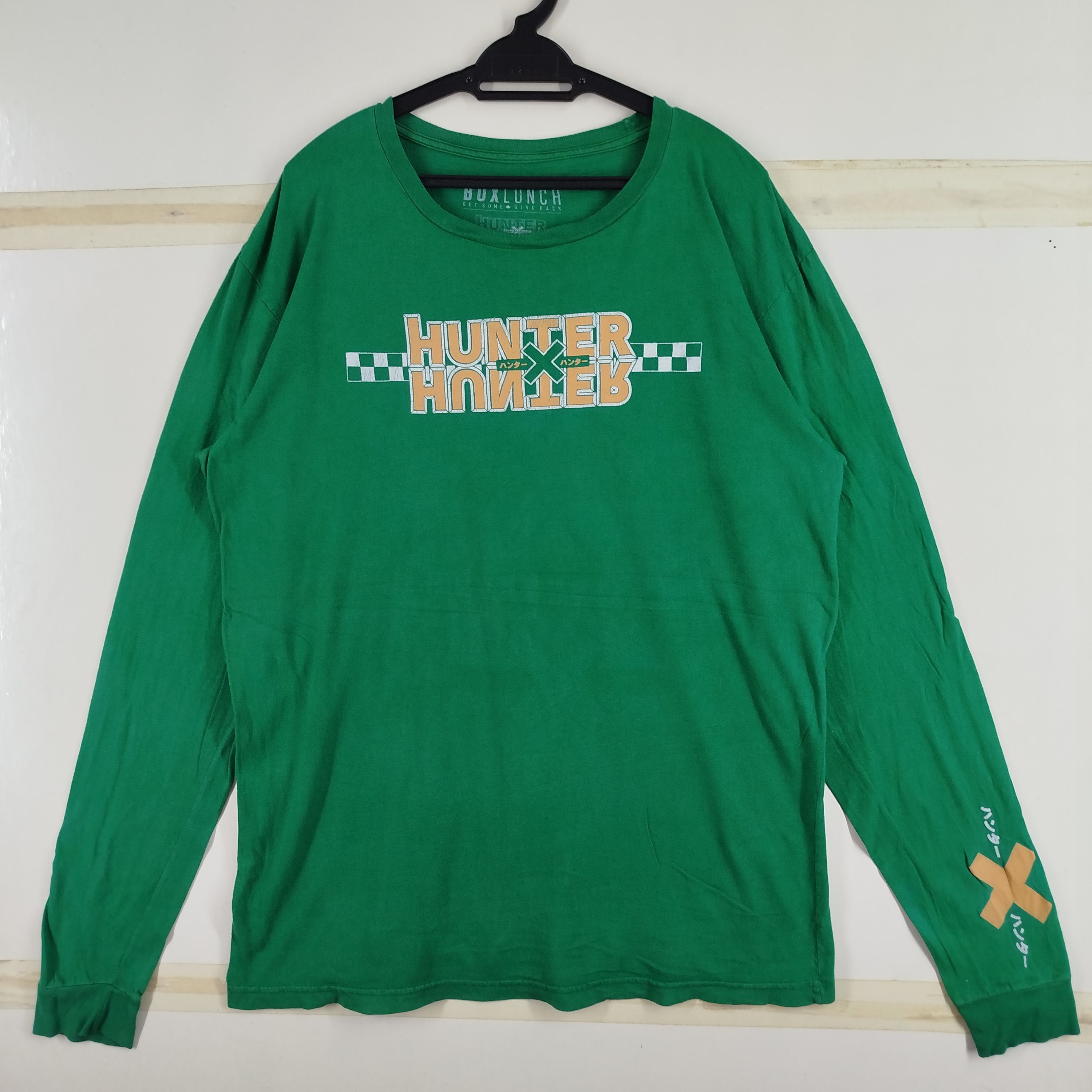 Anime × Vintage Vintage Hunter X Hunter Anime Movie Big Backhit Size US L / EU 52-54 / 3 - 5 Thumbnail