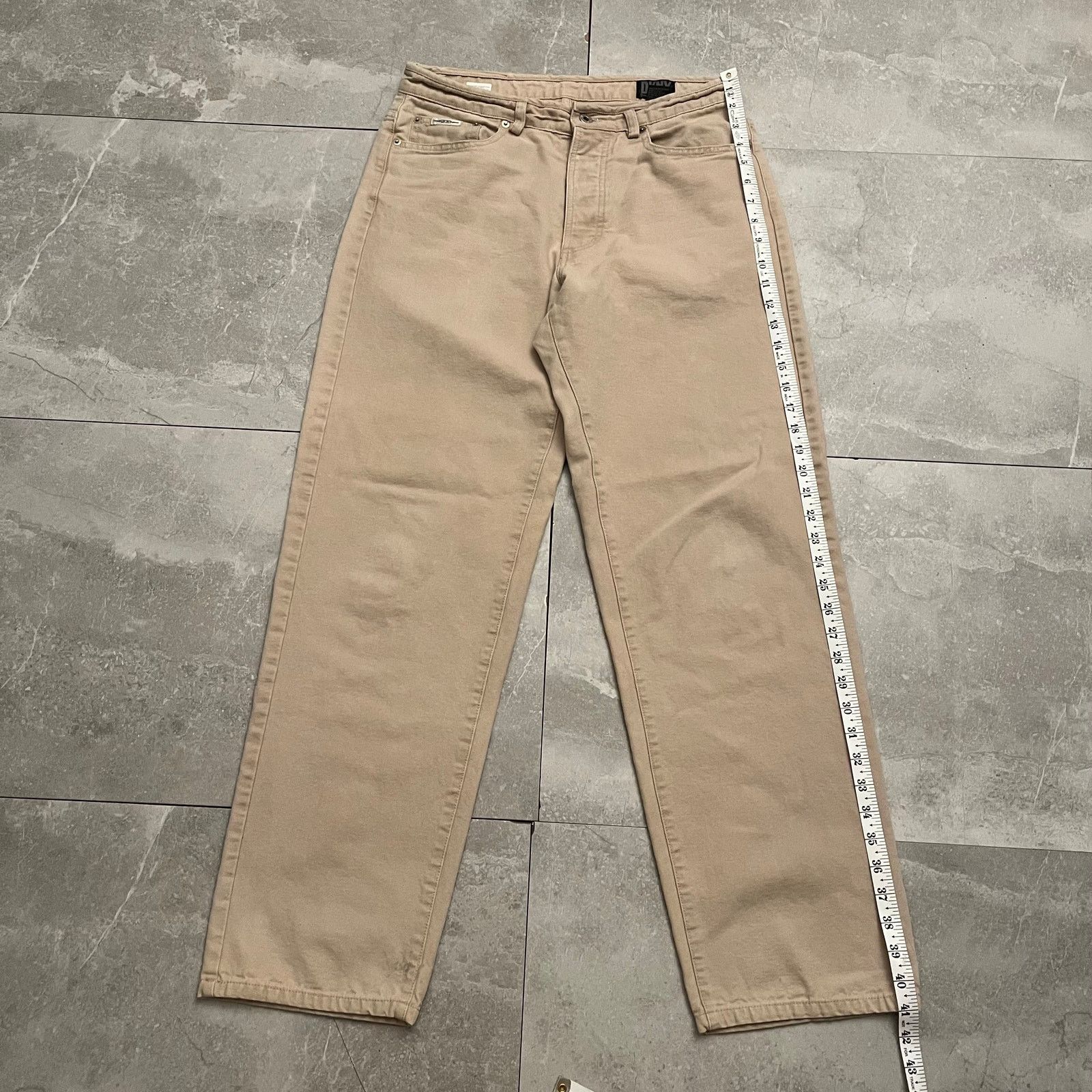 DKNY DKNY Vintage Denim Jeans – Beige – Size 32 – Made in USA Size US 32 / EU 48 - 5 Thumbnail