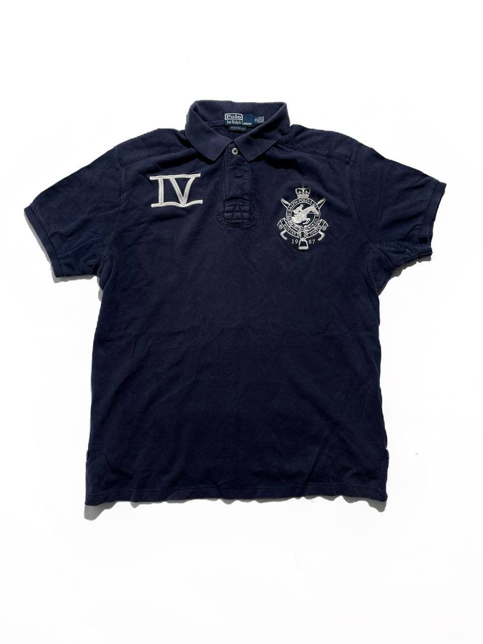 Polo Ralph Lauren Vintage Polo Ralph Laurent Sunfaded Cheif Keef Style Polo Size US M / EU 48-50 / 2 - 1 Thumbnail