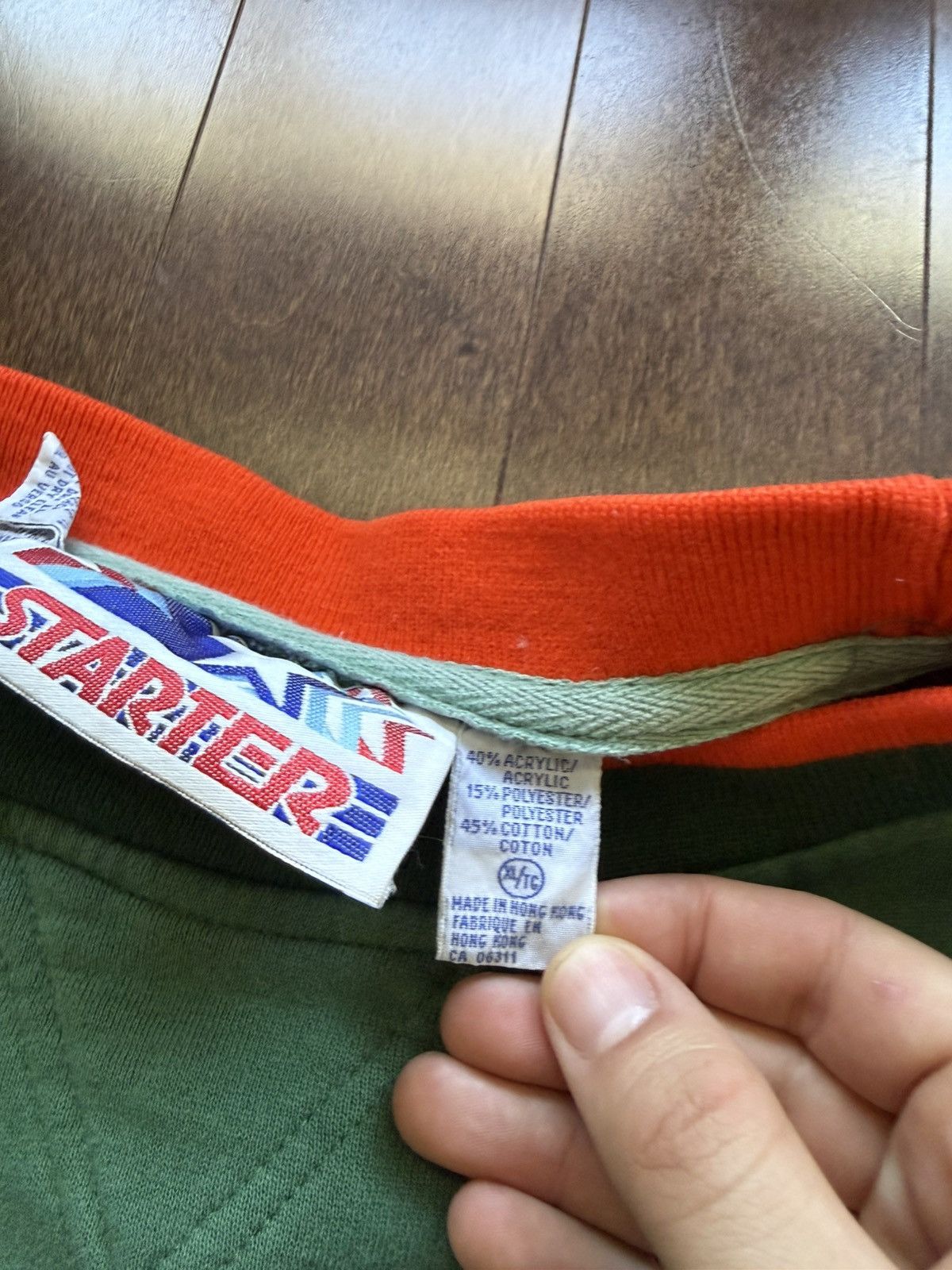 Starter Vintage Starter Miami Hurricanes 80’s Colour Block Crewneck Size US L / EU 52-54 / 3 - 6 Thumbnail