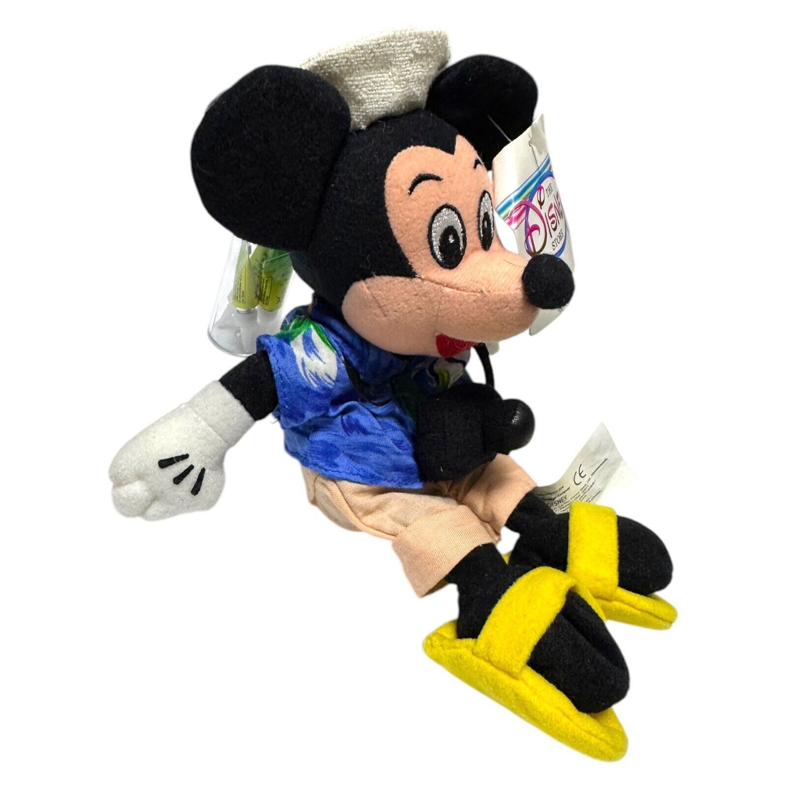 Disney NWT 90s Disney Store TOURIST MICKEY Deadstock Vintage Beanie Size ONE SIZE - 3 Thumbnail