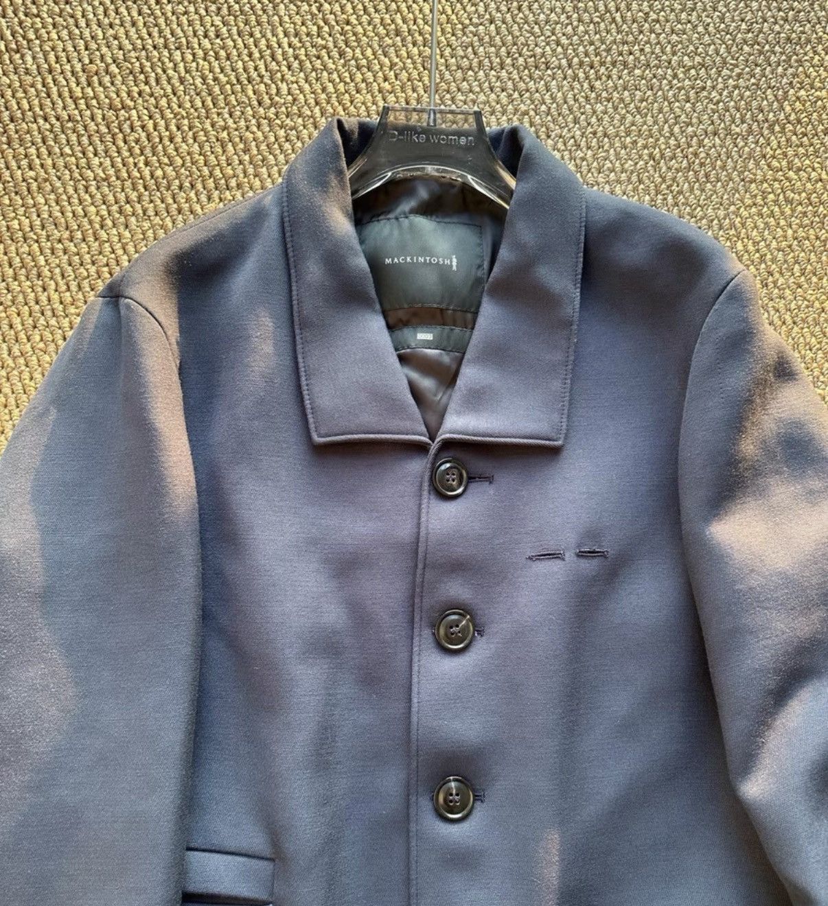 Mackintosh Mackintosh 0003 by Kiko Kostadinov Navy Lapel Jacket K23 Size US S / EU 44-46 / 1 - 4 Thumbnail