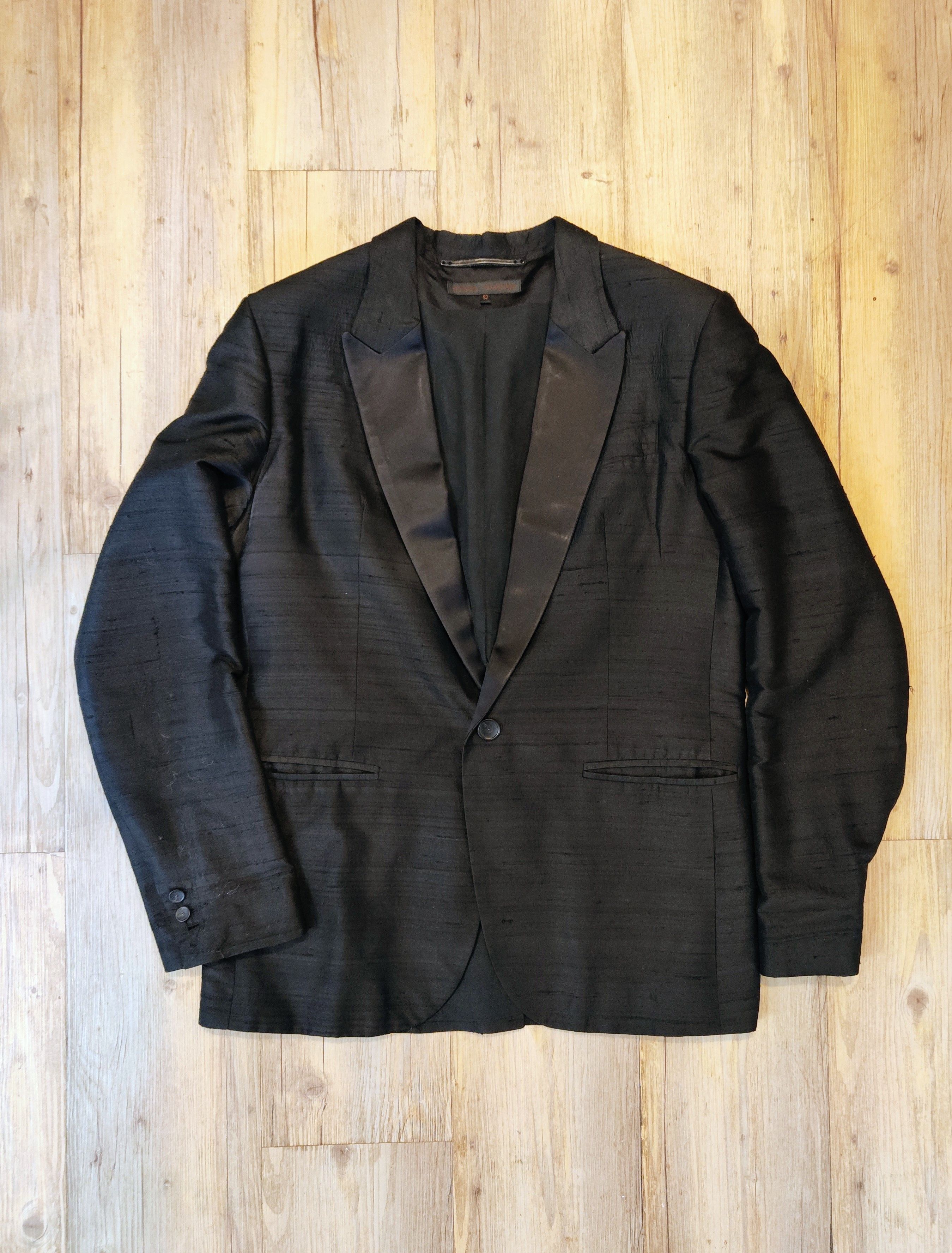 Veronique Branquinho Runway silk smoking blazer SS08.Like Carol Christian Poell Size US L / EU 52-54 / 3 - 6 Thumbnail