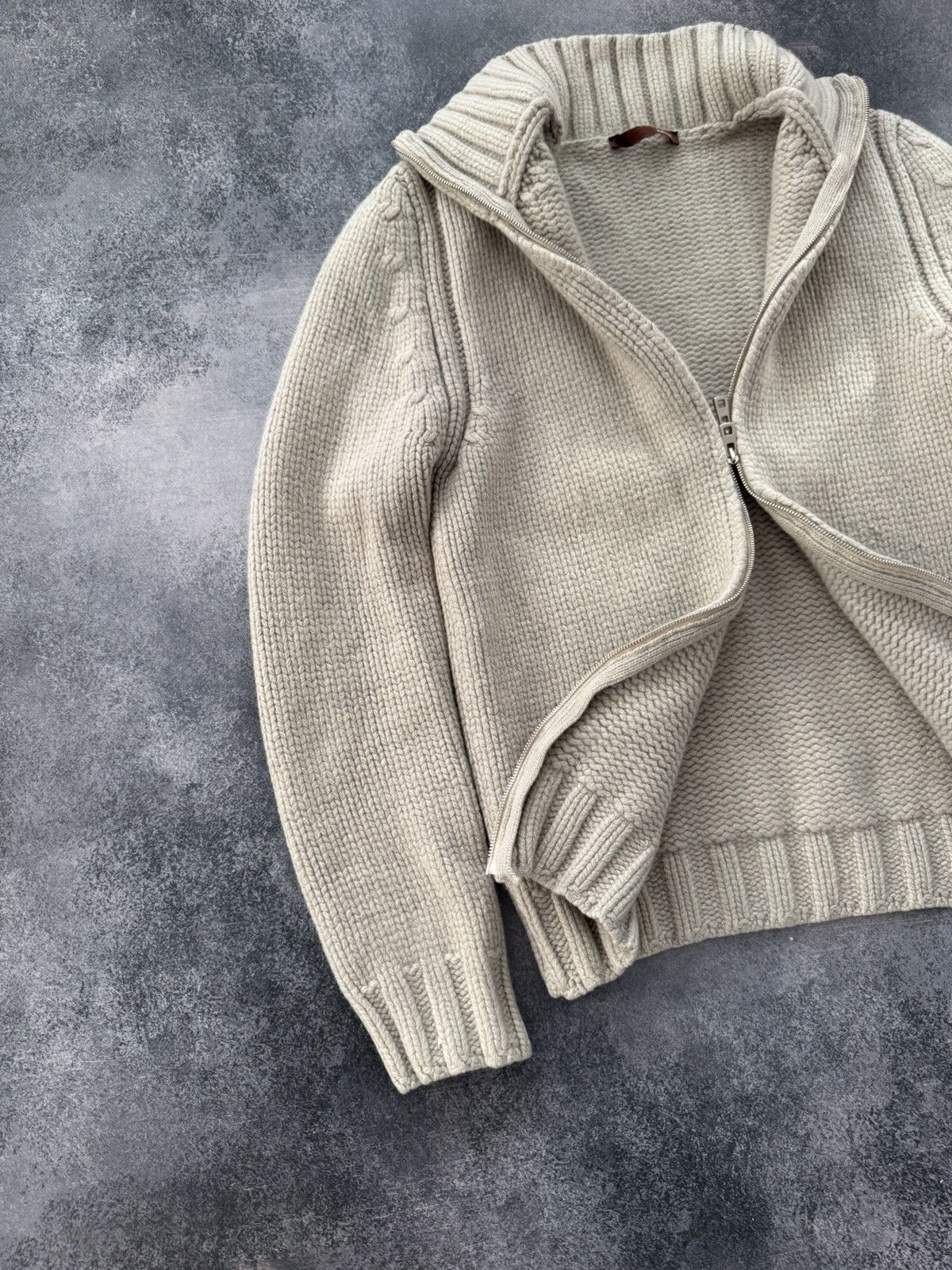 Bally Vintage Bally knit zip up sweater Size US S / EU 44-46 / 1 - 5 Thumbnail