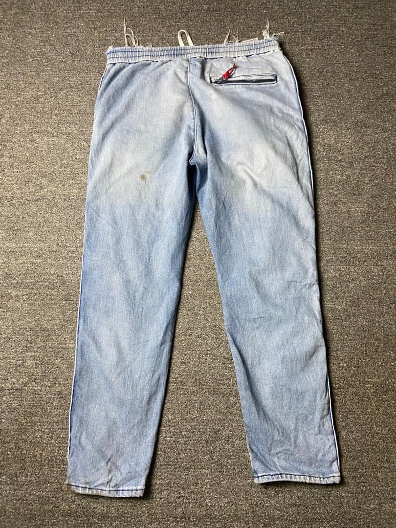 Levi's Levis Hi-Ball Roll Logo Side Stripe Denim Jogger (174) Size US 33 - 2 Thumbnail